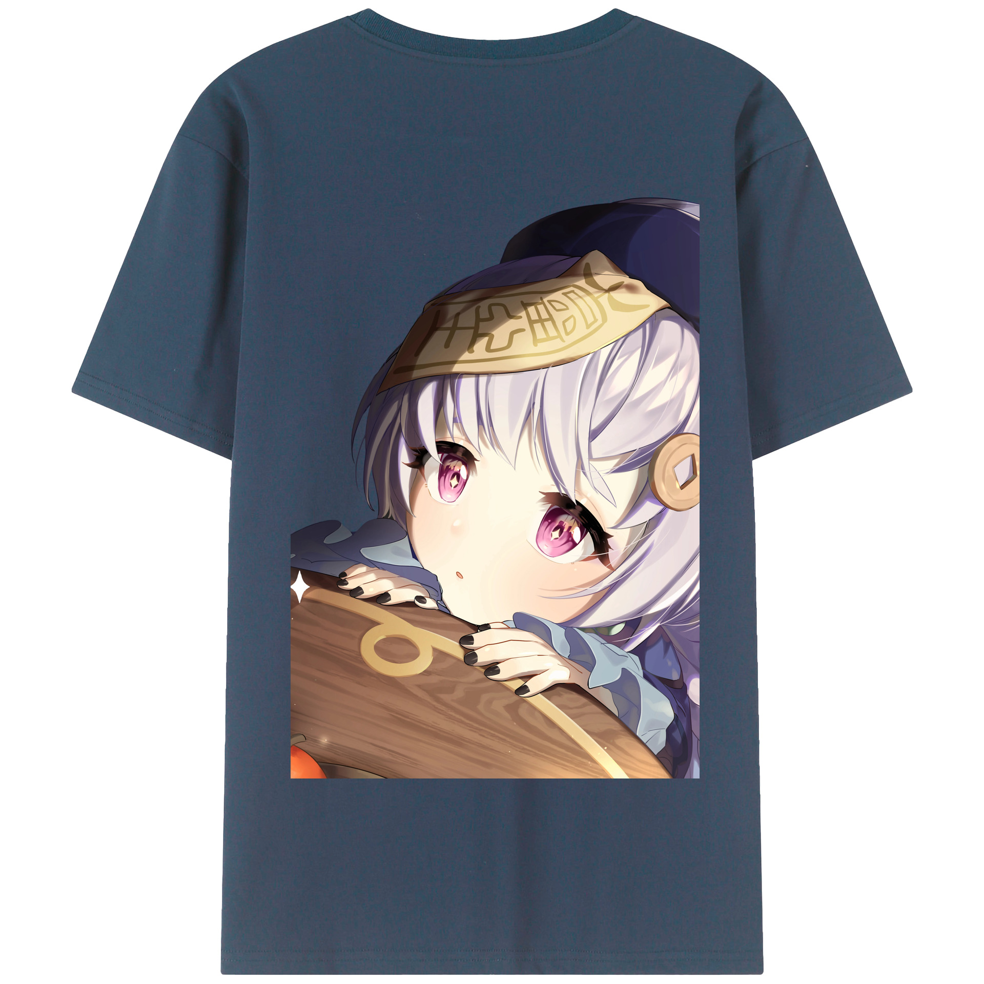 げんし神 七七 なな  genshin Nana 綿100％半袖Tシャツ（背面プリント）