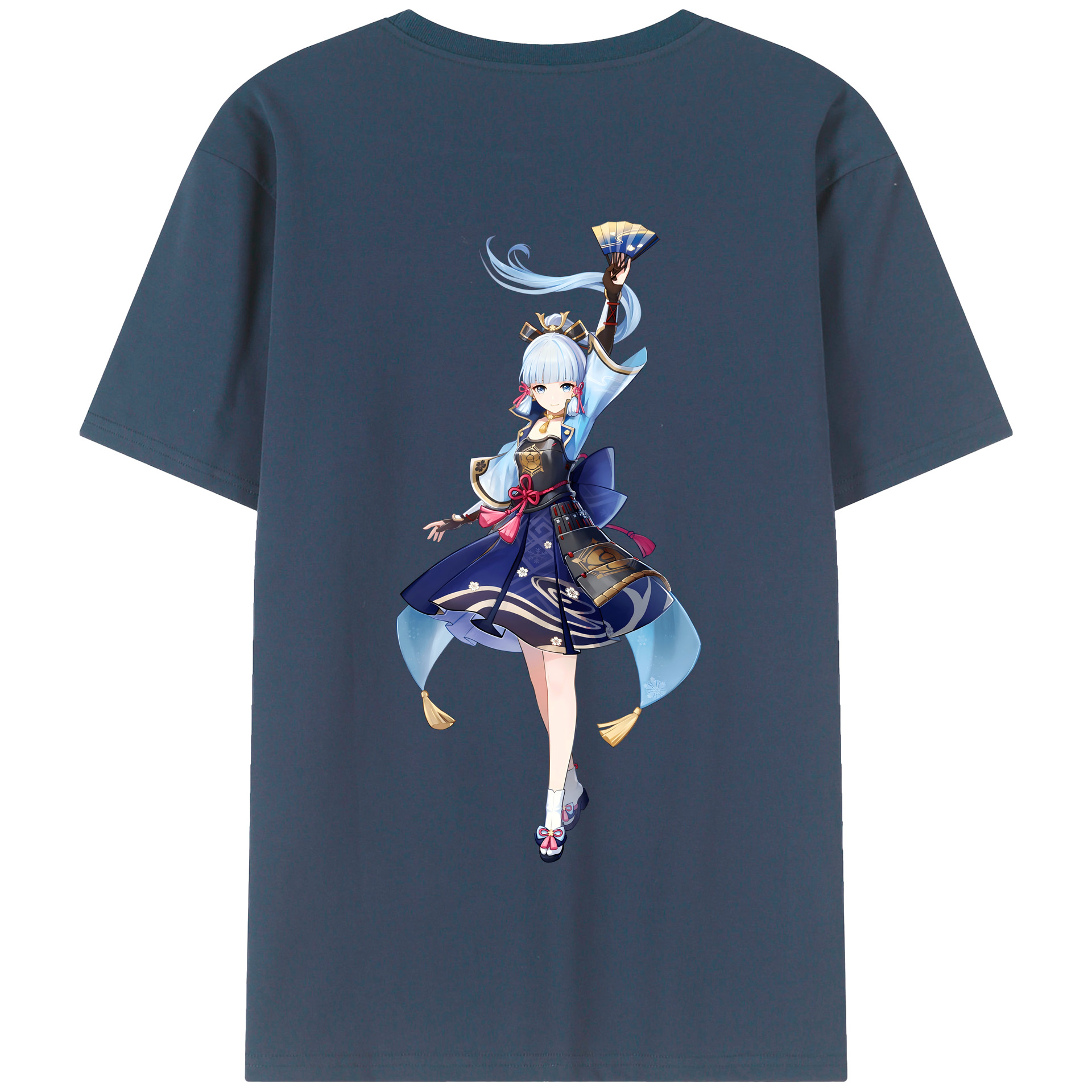 げんし神 神里綾華 神宮寺レン genshin Kamimiya Ren 綿100％半袖Tシャツ（背面プリント）