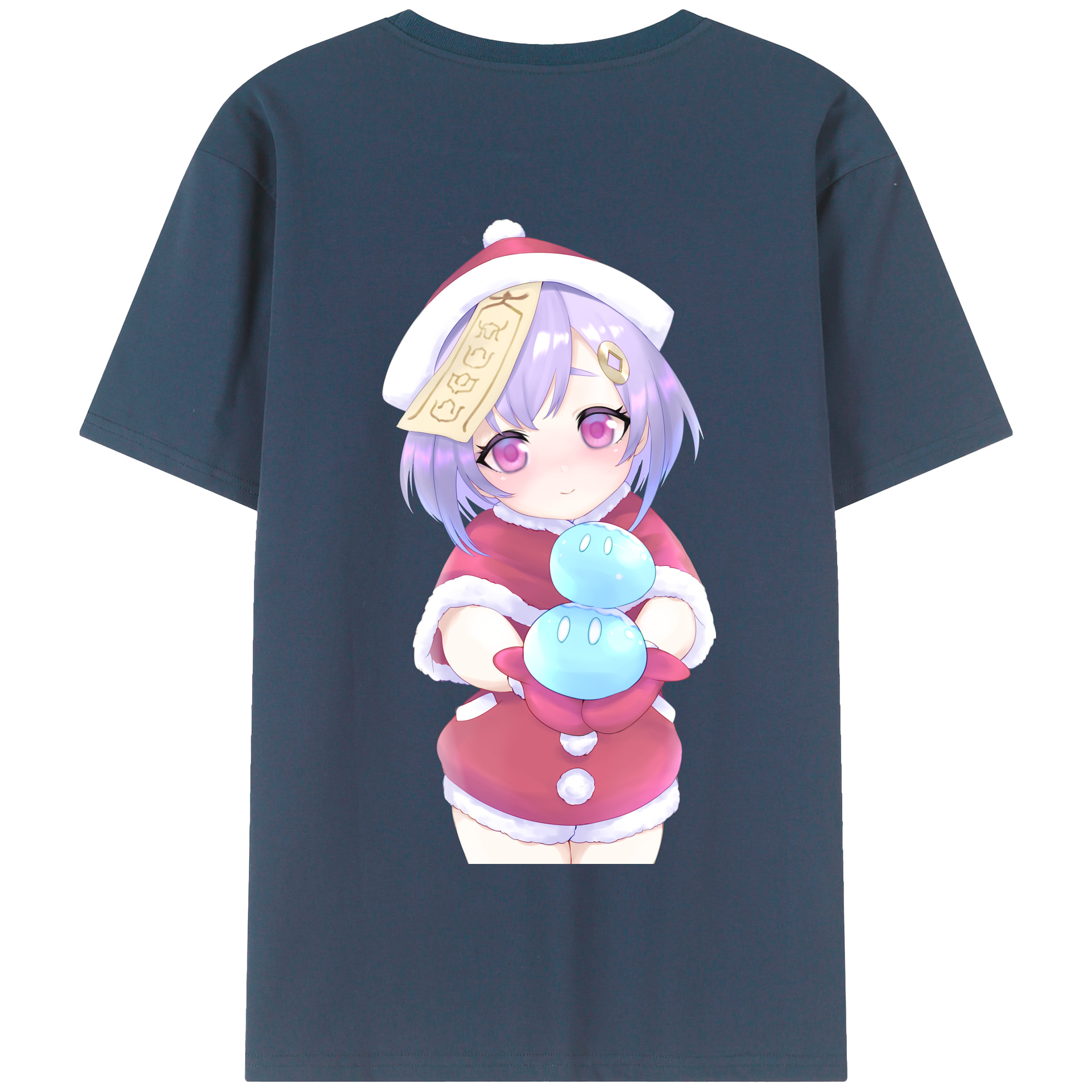 げんし神 七七 なな  genshin Nana 綿100％半袖Tシャツ（背面プリント）