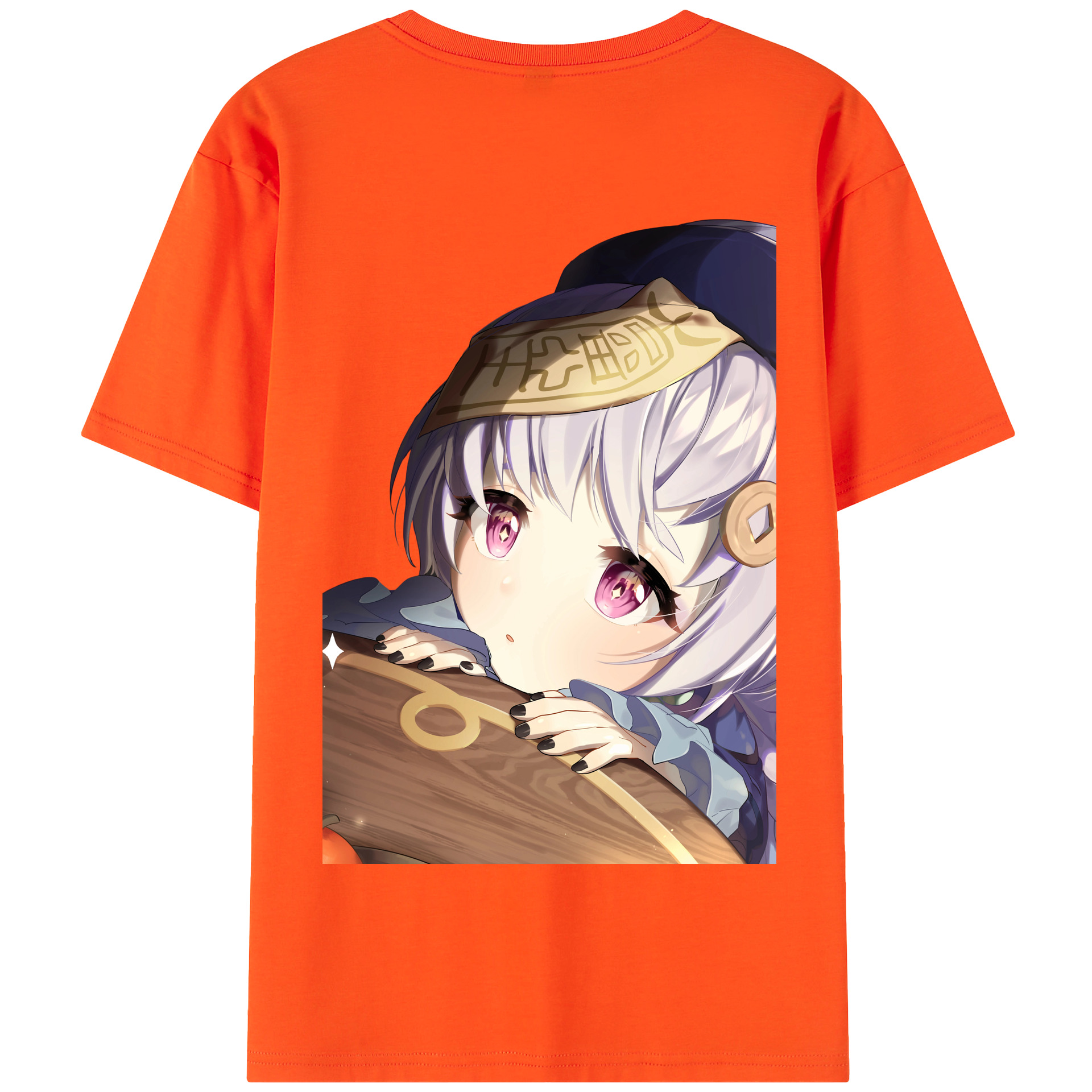 げんし神 七七 なな  genshin Nana 綿100％半袖Tシャツ（背面プリント）