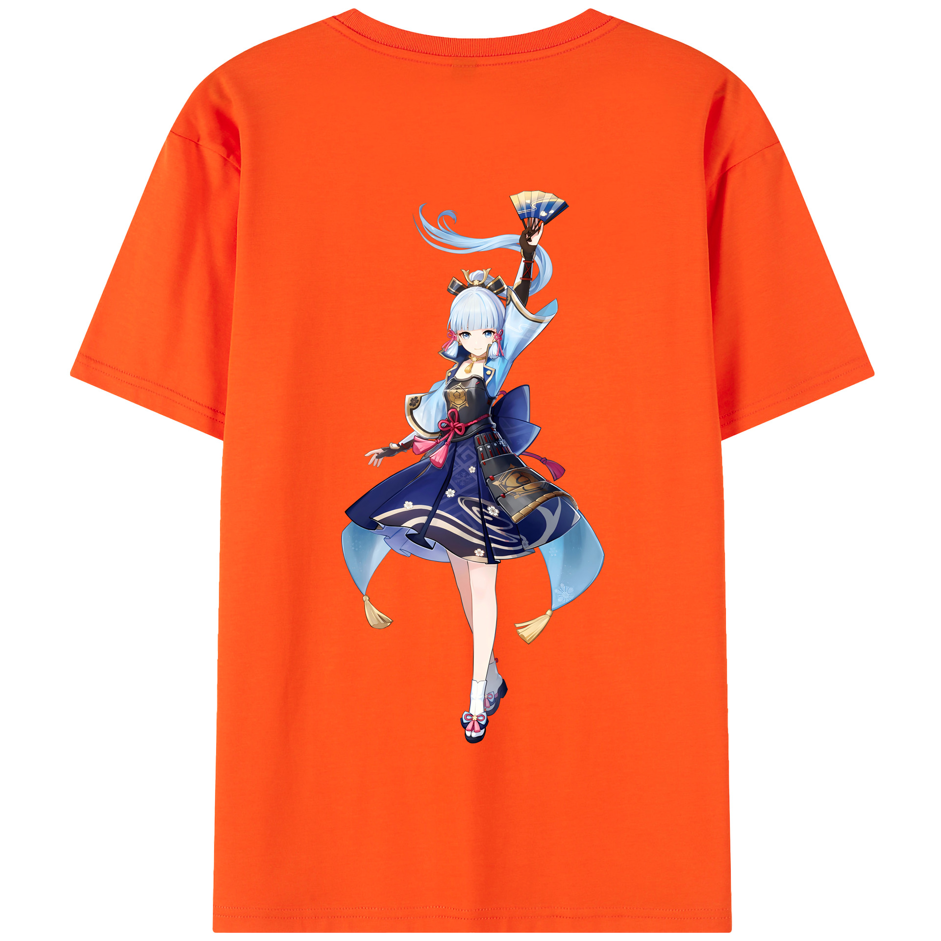 げんし神 神里綾華 神宮寺レン genshin Kamimiya Ren 綿100％半袖Tシャツ（背面プリント）