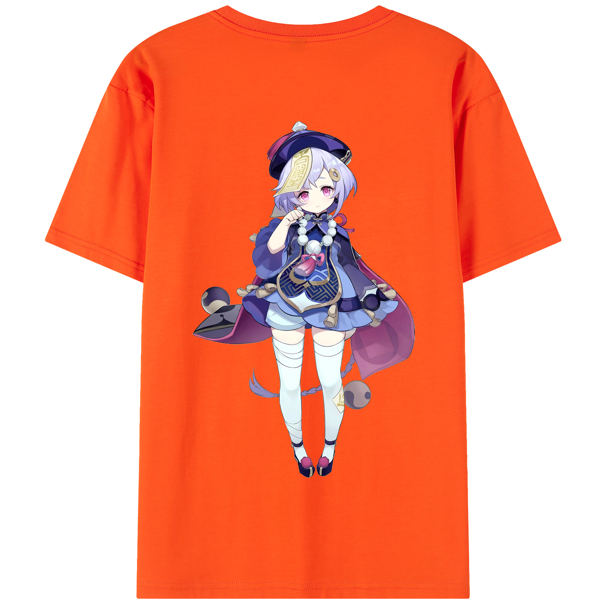 げんし神 七七 なな  genshin Nana 綿100％半袖Tシャツ（背面プリント）
