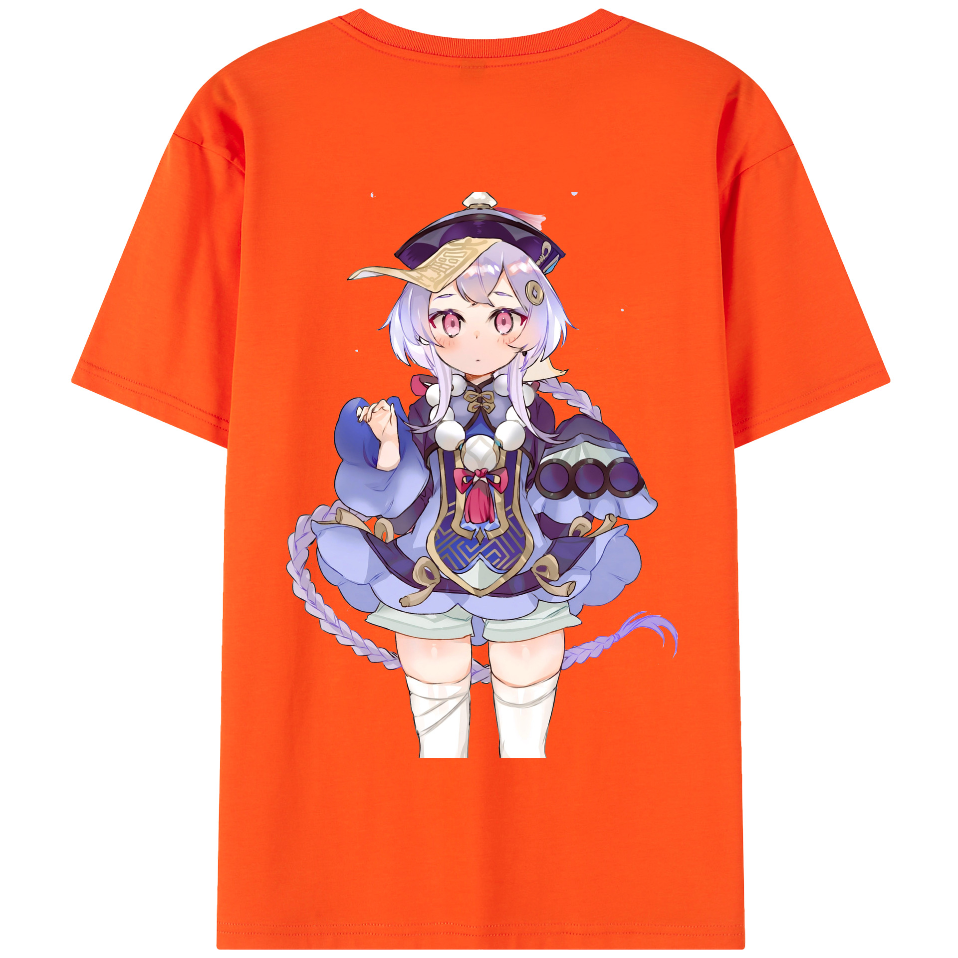 げんし神 七七 なな  genshin Nana 綿100％半袖Tシャツ（背面プリント）