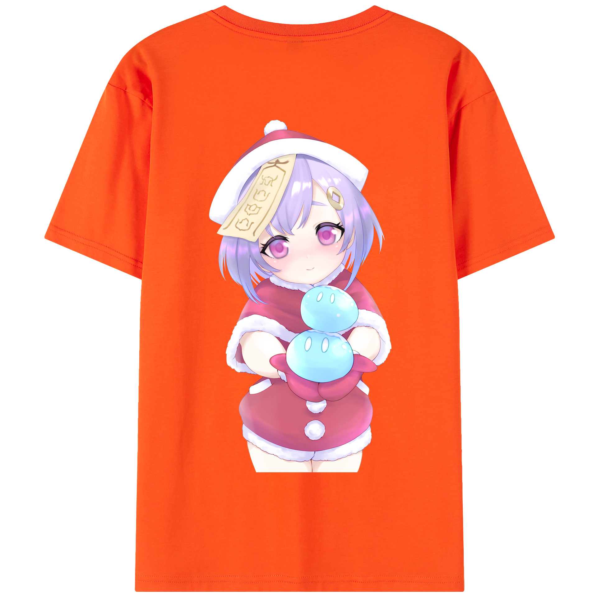 げんし神 七七 なな  genshin Nana 綿100％半袖Tシャツ（背面プリント）