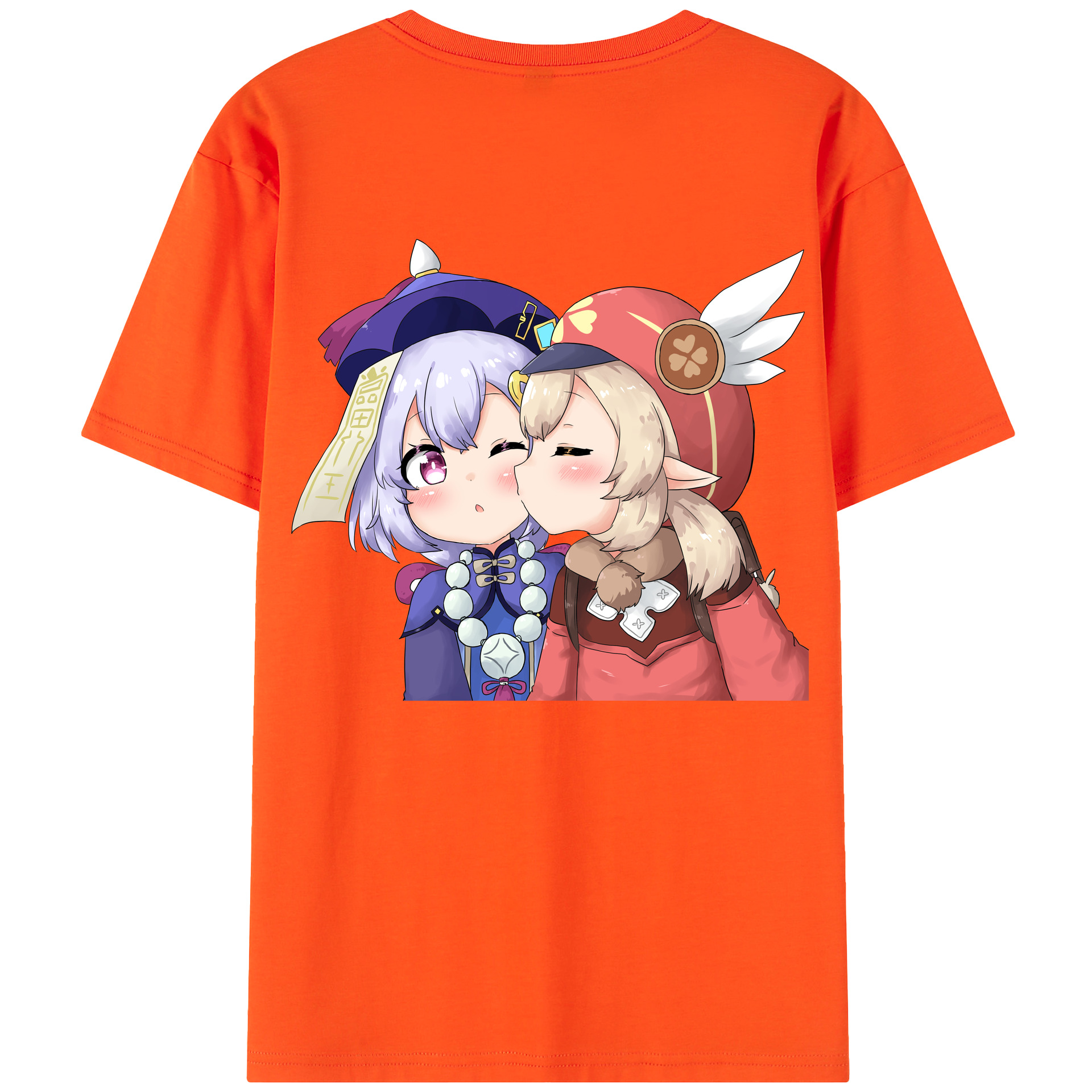 げんし神 七七 なな  genshin Nana 綿100％半袖Tシャツ（背面プリント）