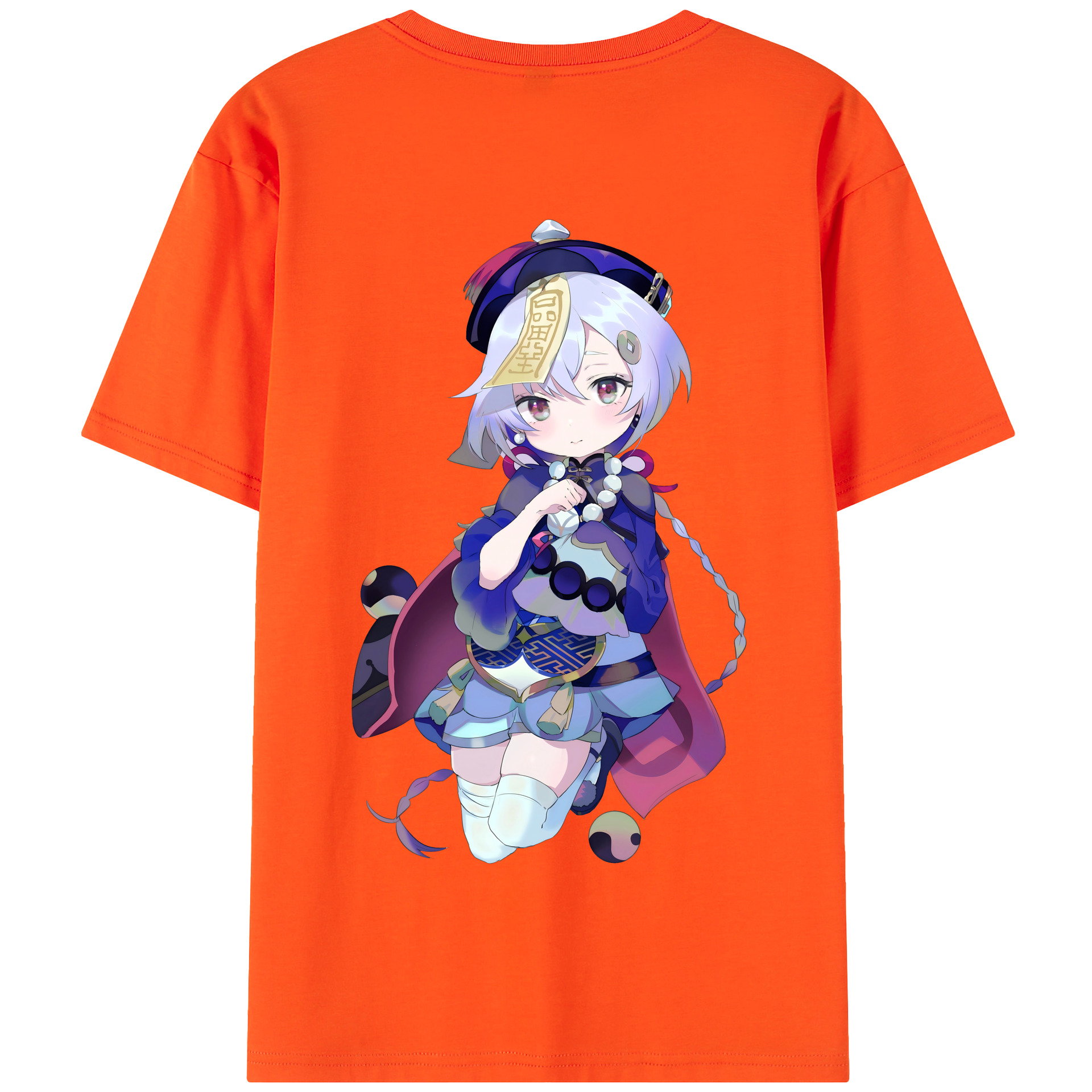 げんし神 七七 なな  genshin Nana 綿100％半袖Tシャツ（背面プリント）