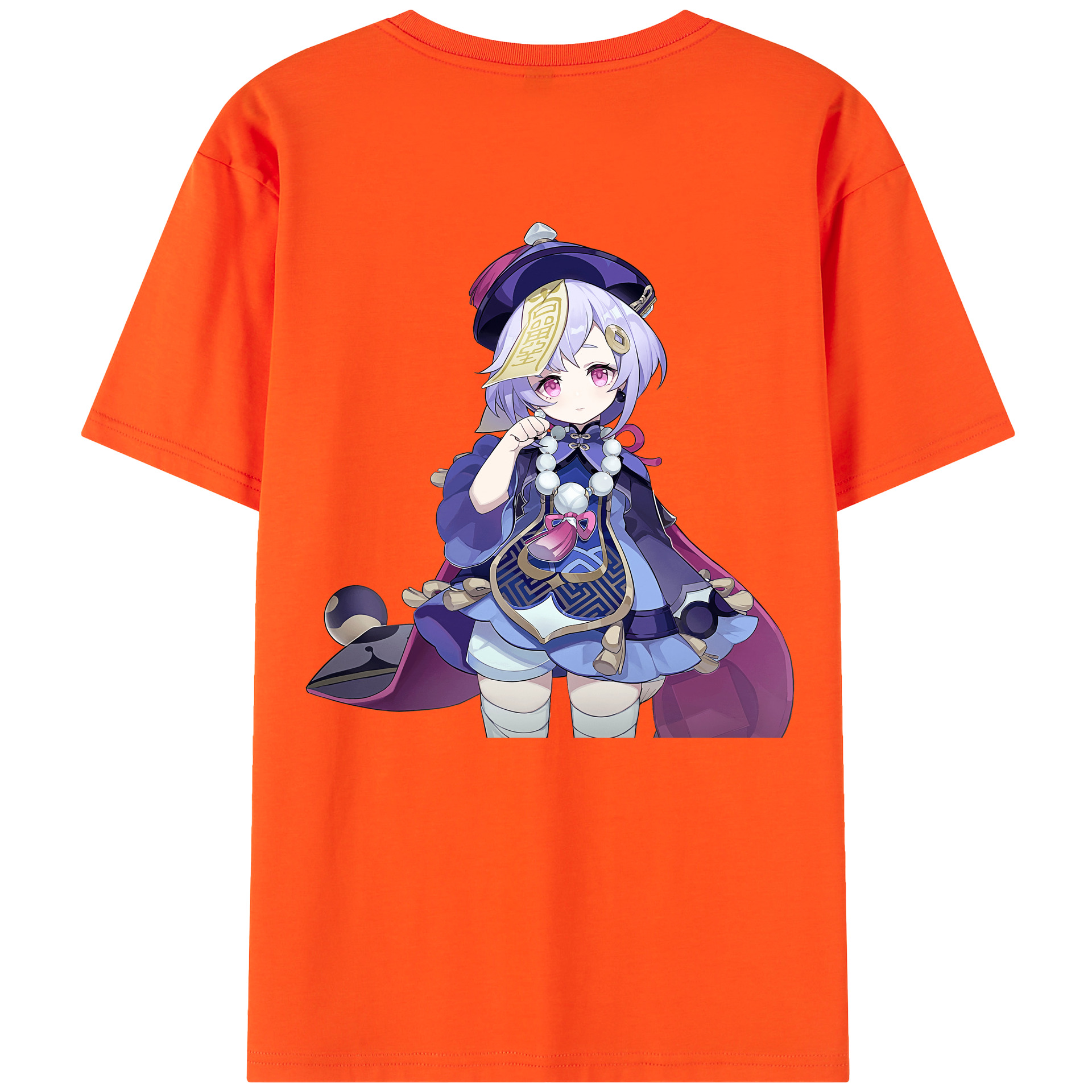 げんし神 七七 なな  genshin Nana 綿100％半袖Tシャツ（背面プリント）