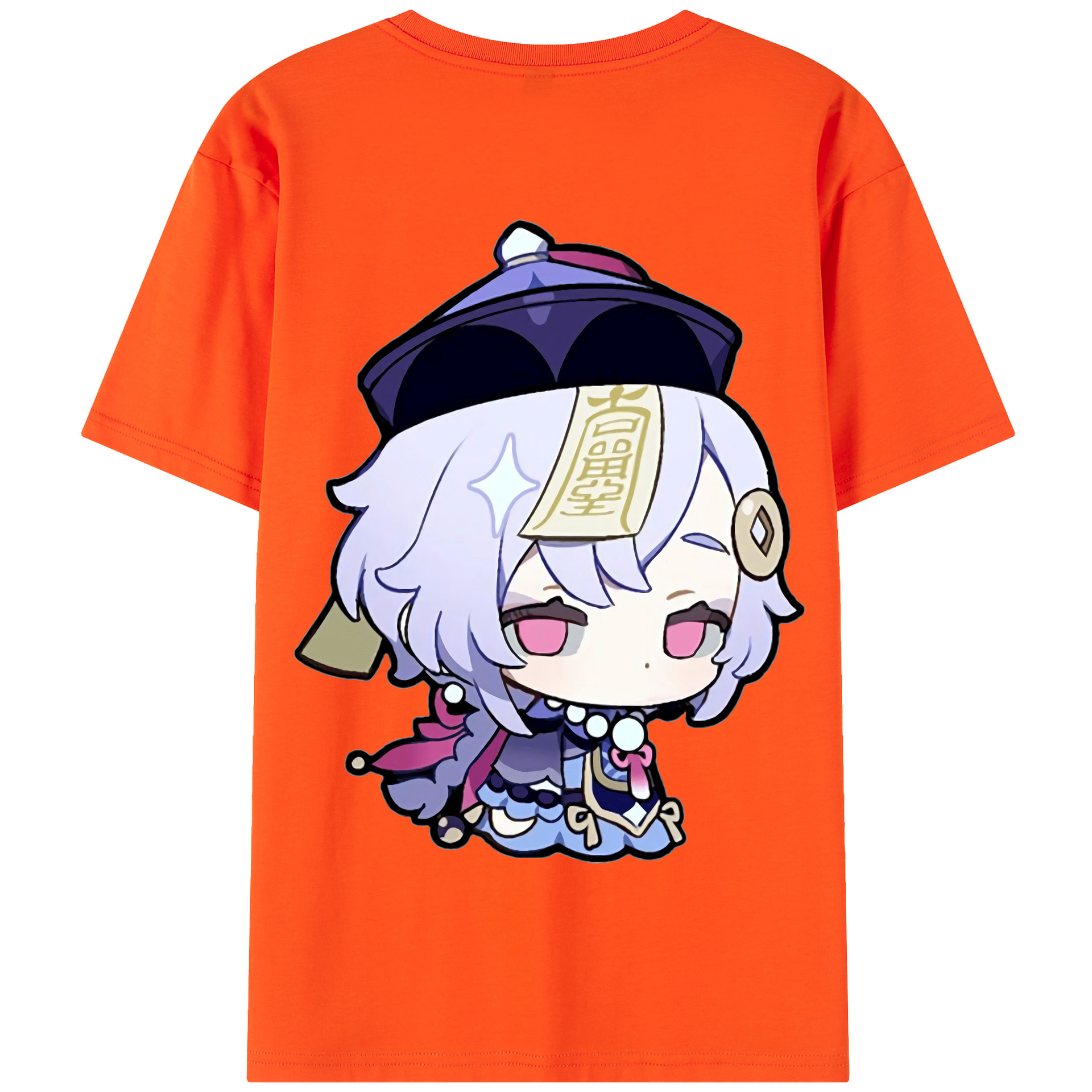 げんし神 七七 なな  genshin Nana 綿100％半袖Tシャツ（背面プリント）