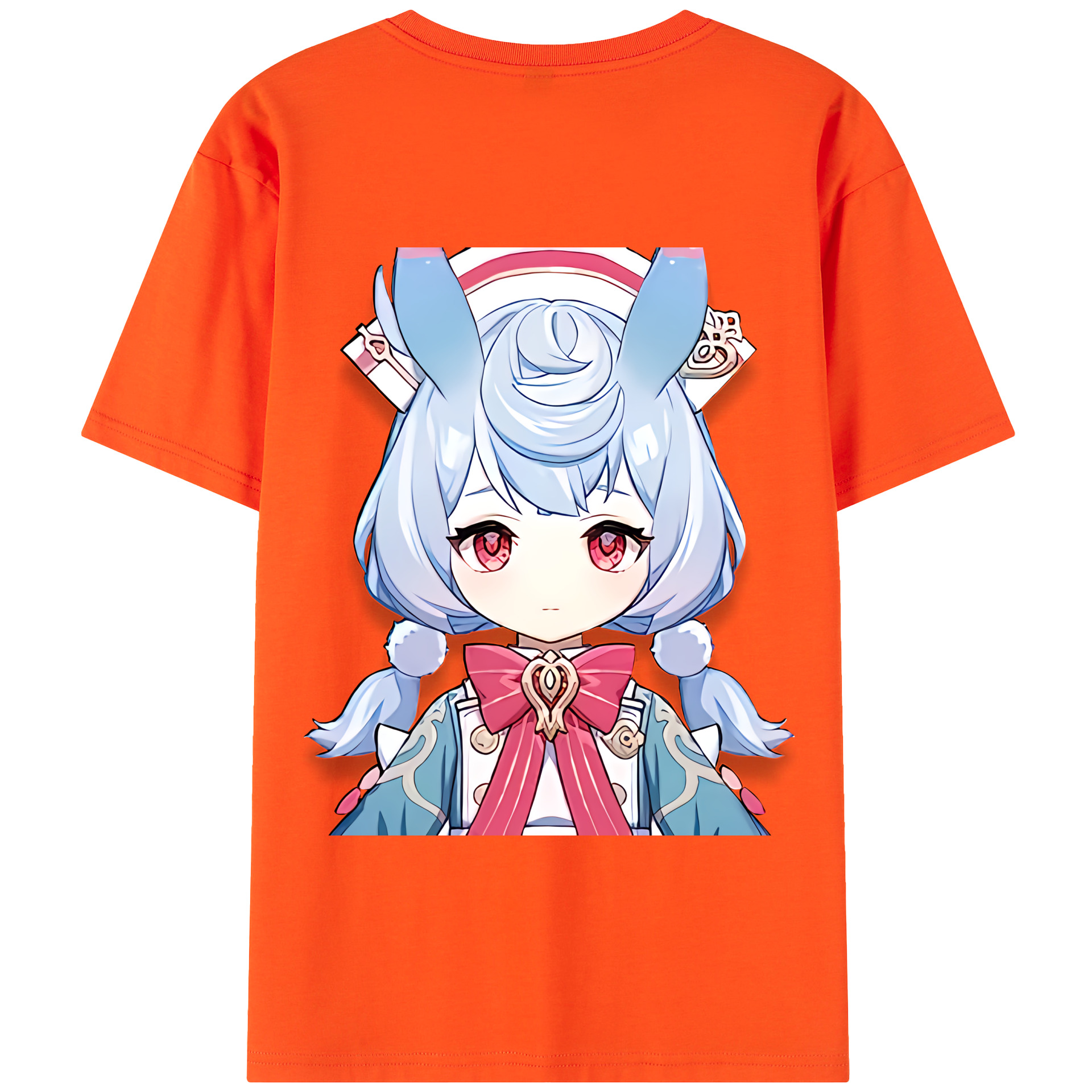げんし神 シゲウィン genshin Shigewin 綿100％半袖Tシャツ（背面プリント）