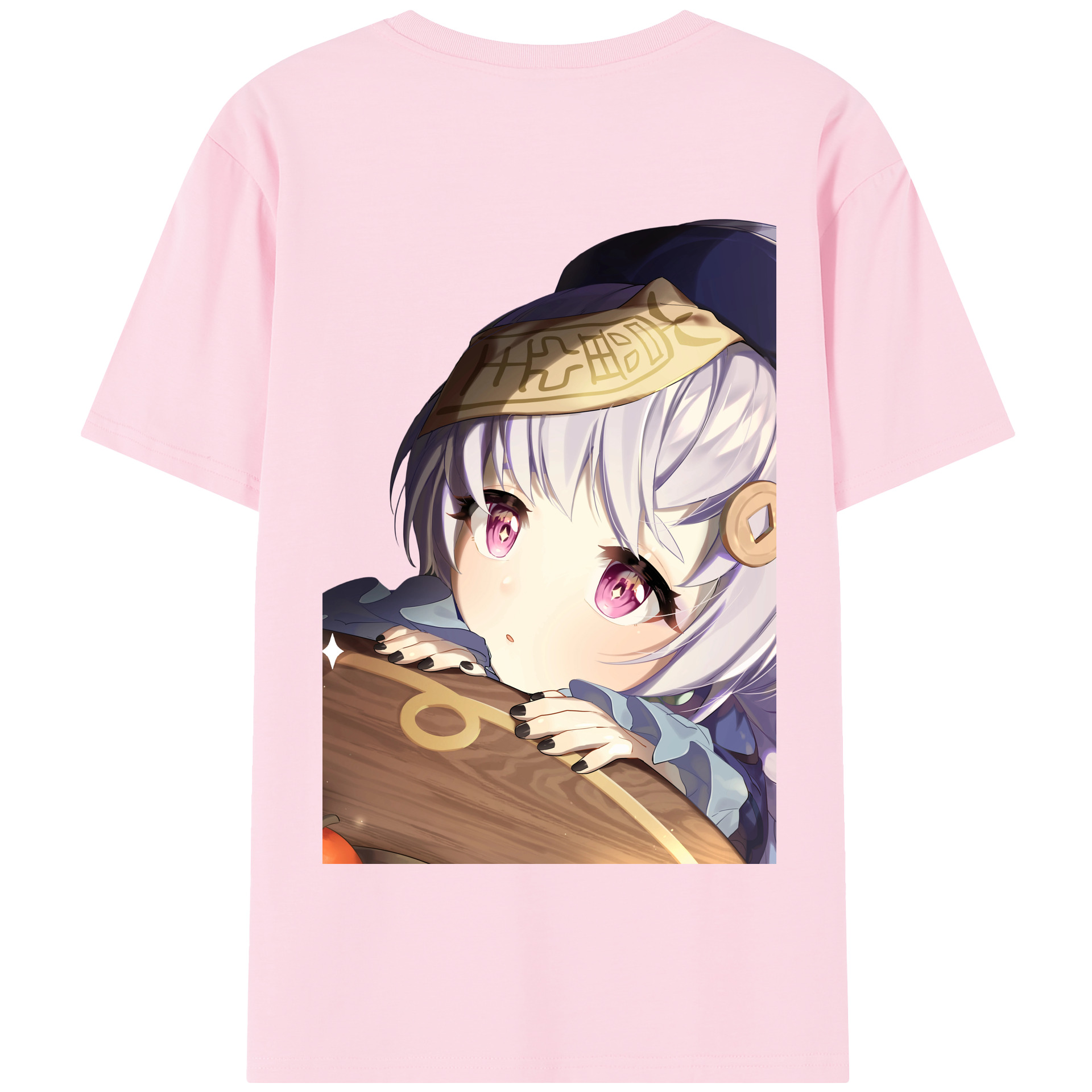 げんし神 七七 なな  genshin Nana 綿100％半袖Tシャツ（背面プリント）
