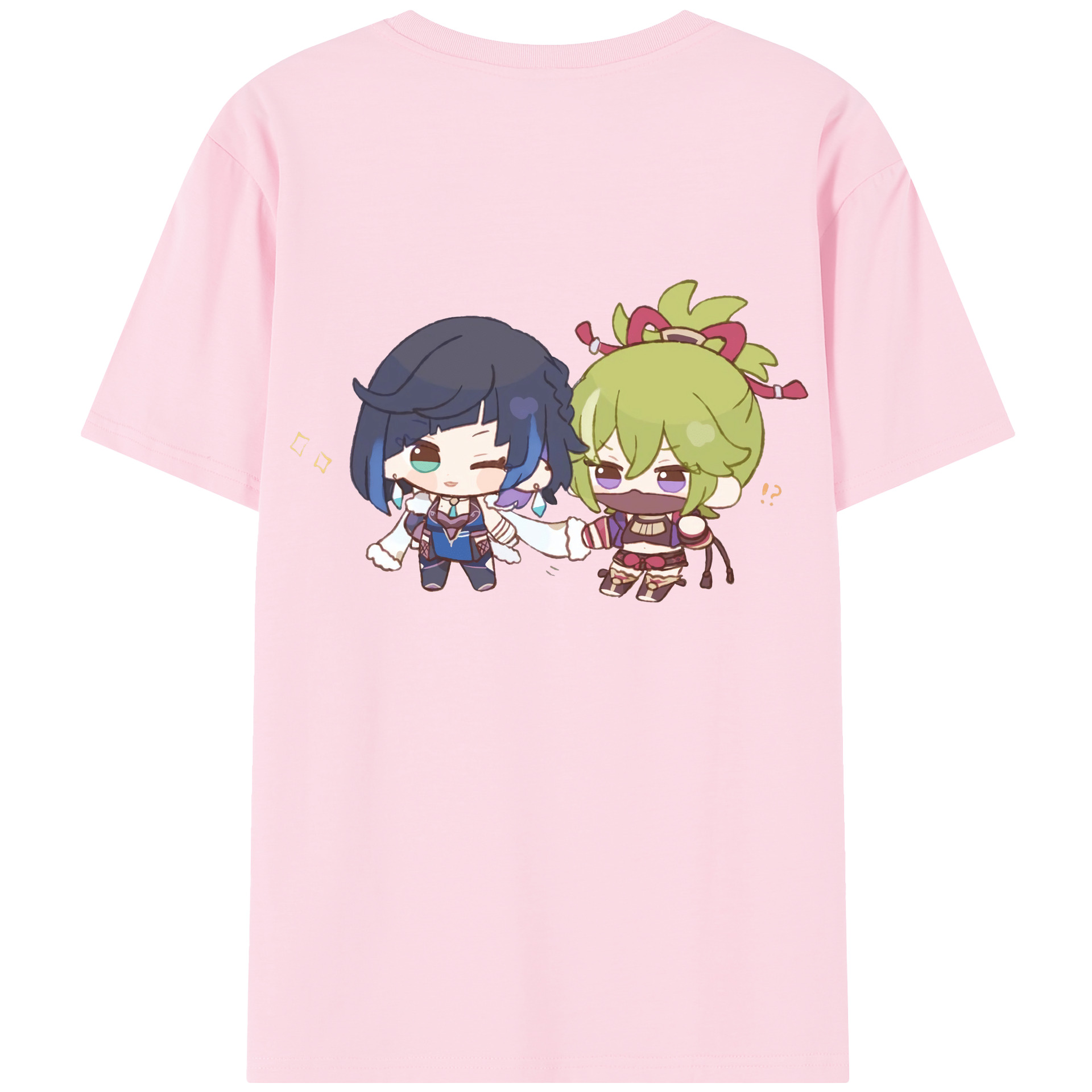 げんし神  久岐忍 くき しのぶ genshin Kuki Shinobu 綿100％半袖Tシャツ（背面プリント）