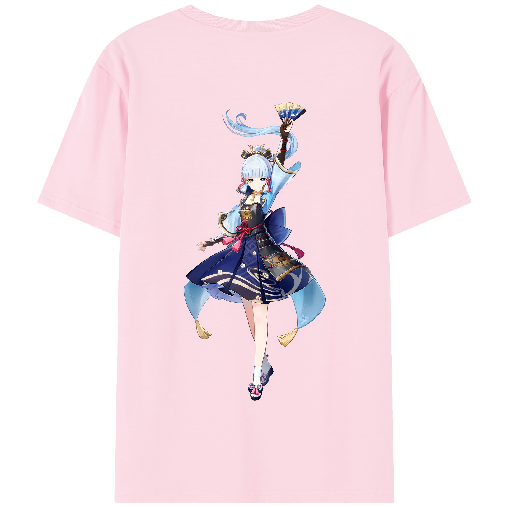 げんし神 神里綾華 神宮寺レン genshin Kamimiya Ren 綿100％半袖Tシャツ（背面プリント）
