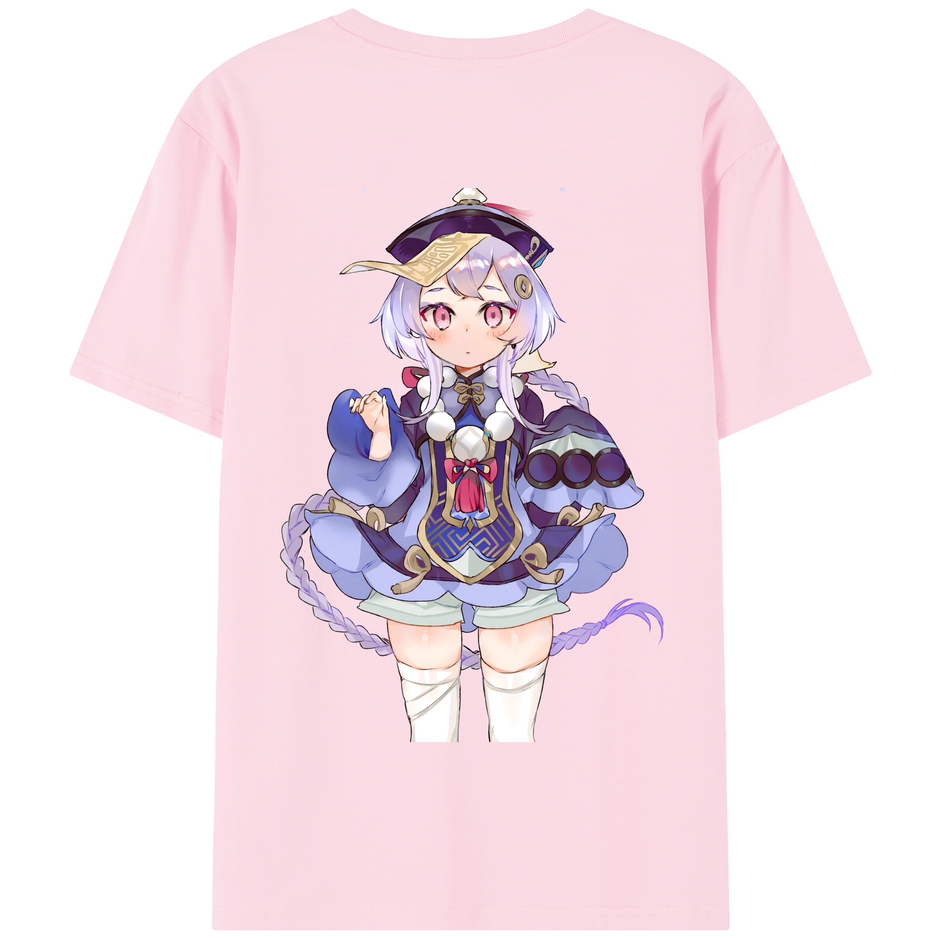 げんし神 七七 なな  genshin Nana 綿100％半袖Tシャツ（背面プリント）