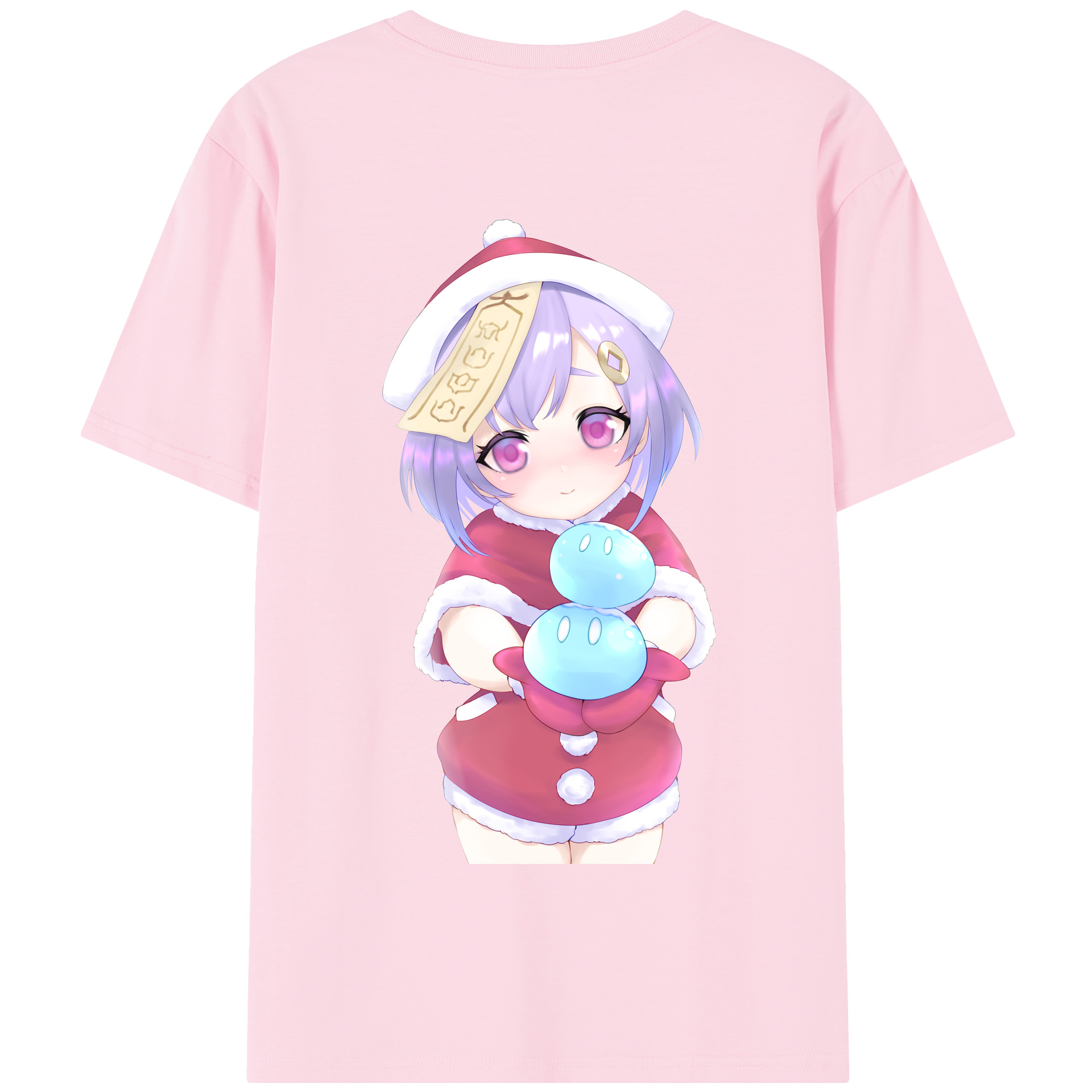 げんし神 七七 なな  genshin Nana 綿100％半袖Tシャツ（背面プリント）
