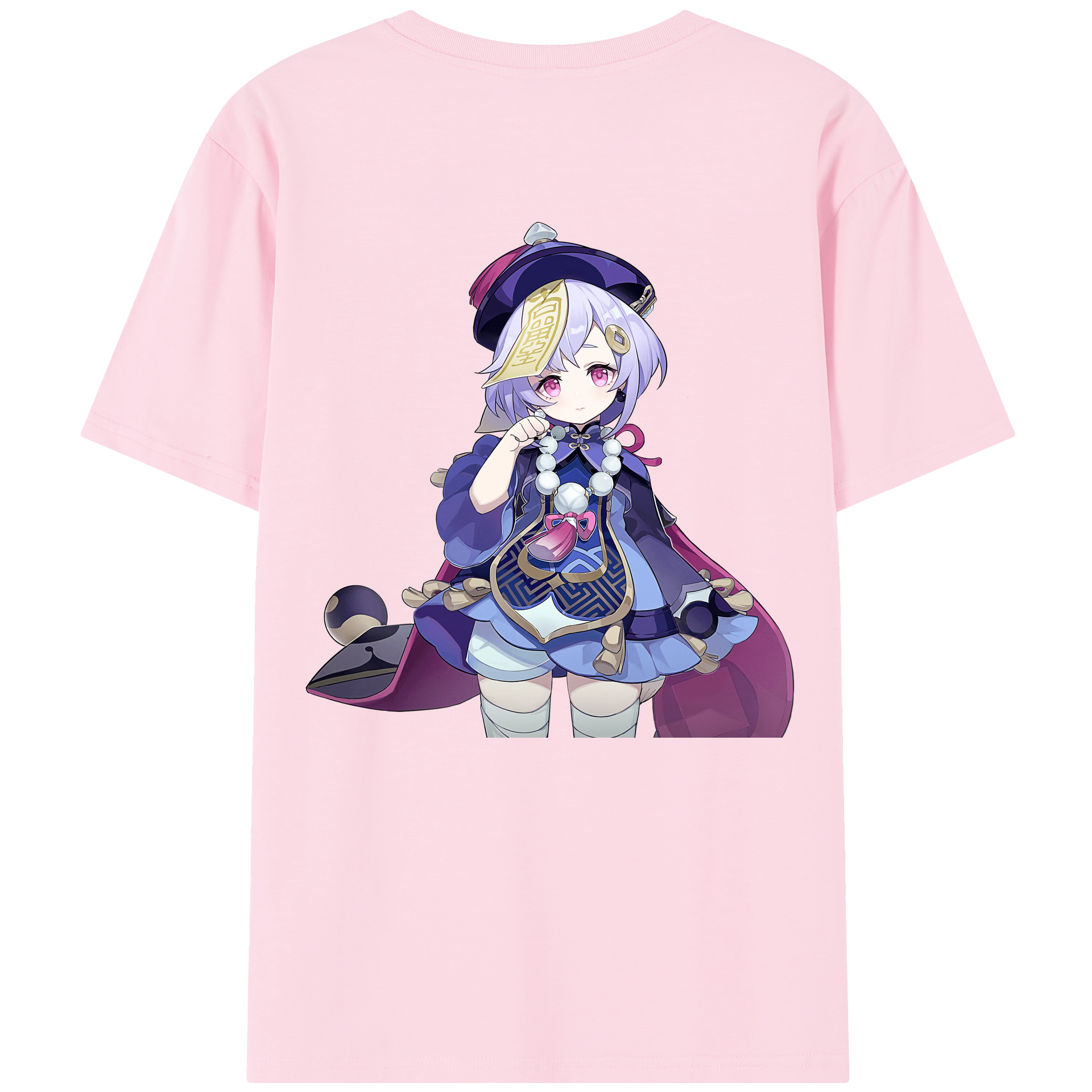 げんし神 七七 なな  genshin Nana 綿100％半袖Tシャツ（背面プリント）