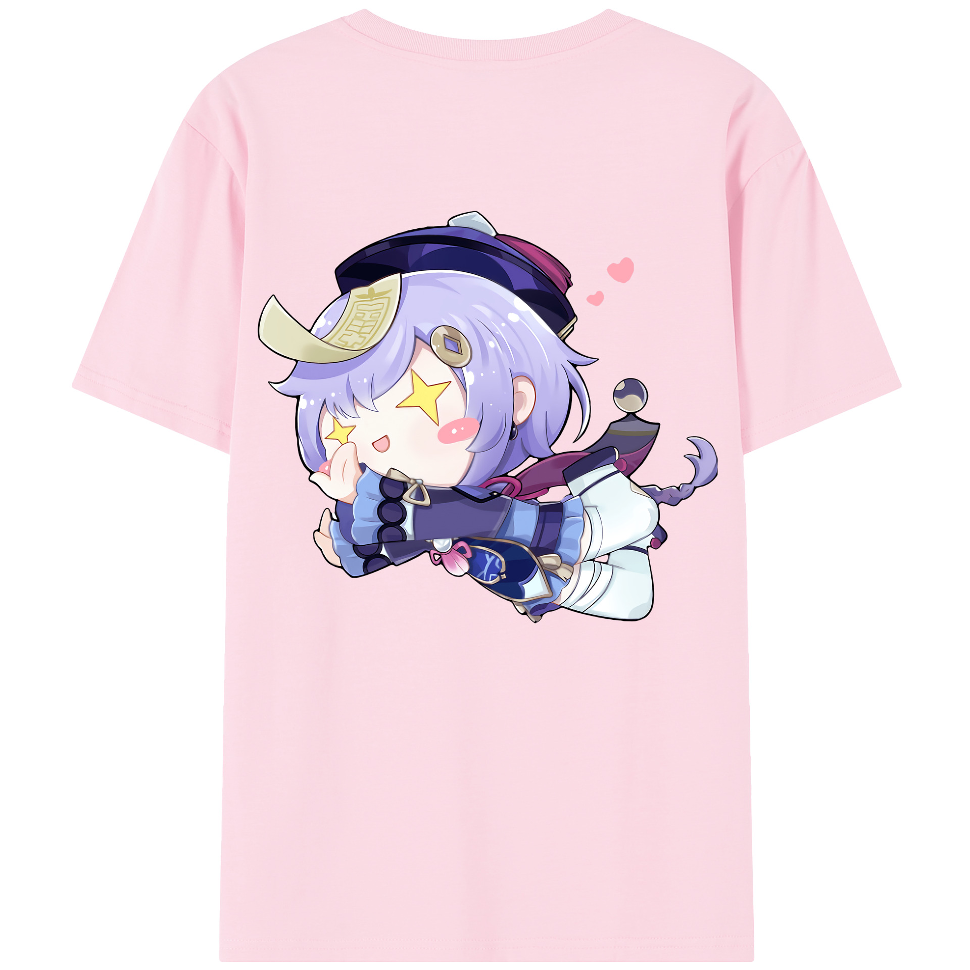 げんし神 七七 なな  genshin Nana 綿100％半袖Tシャツ（背面プリント）