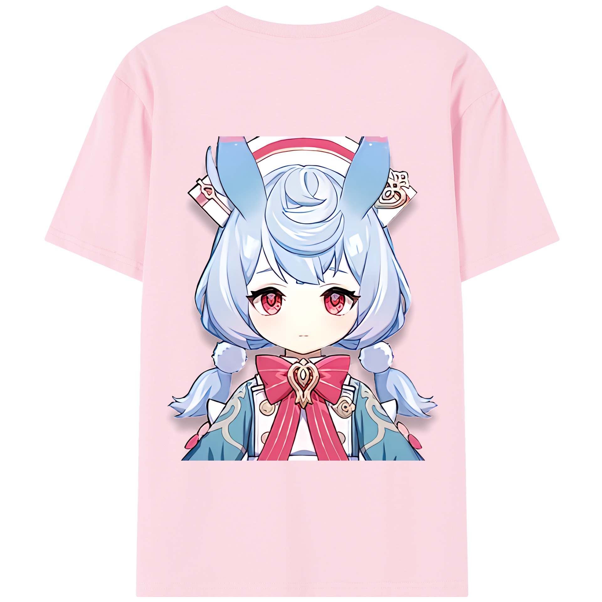 げんし神 シゲウィン genshin Shigewin 綿100％半袖Tシャツ（背面プリント）