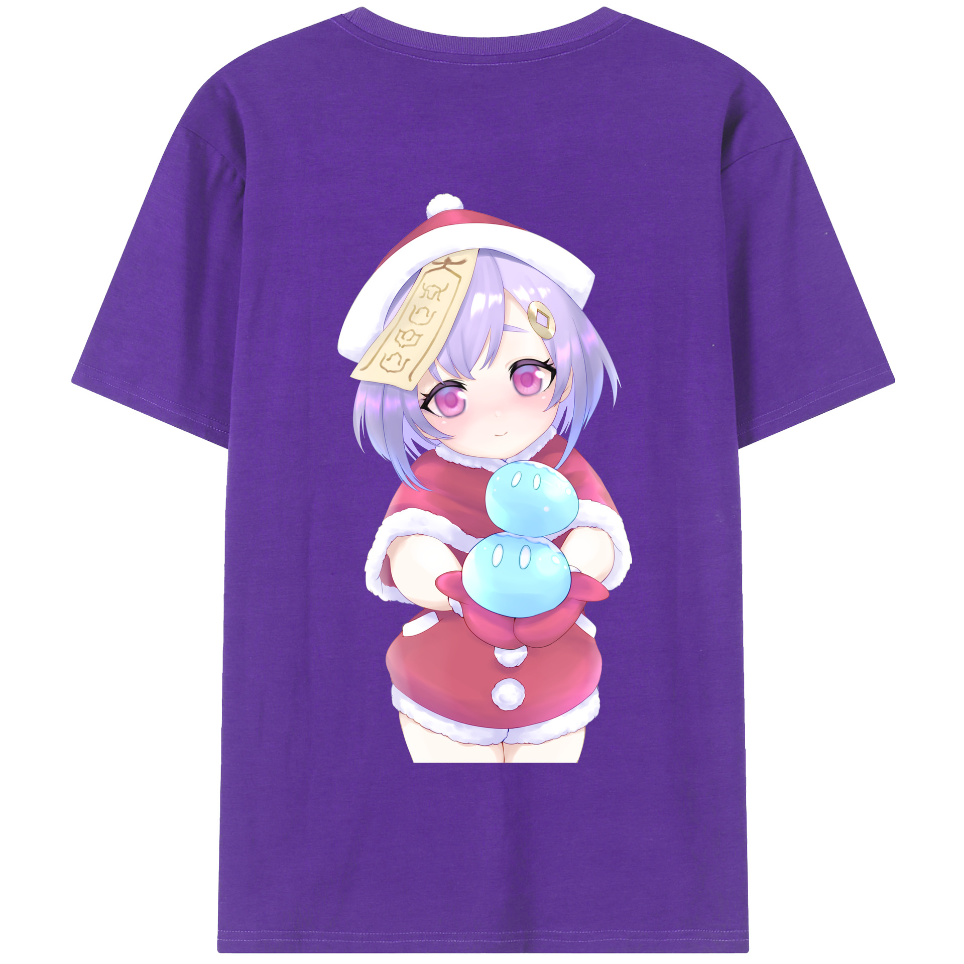 げんし神 七七 なな  genshin Nana 綿100％半袖Tシャツ（背面プリント）