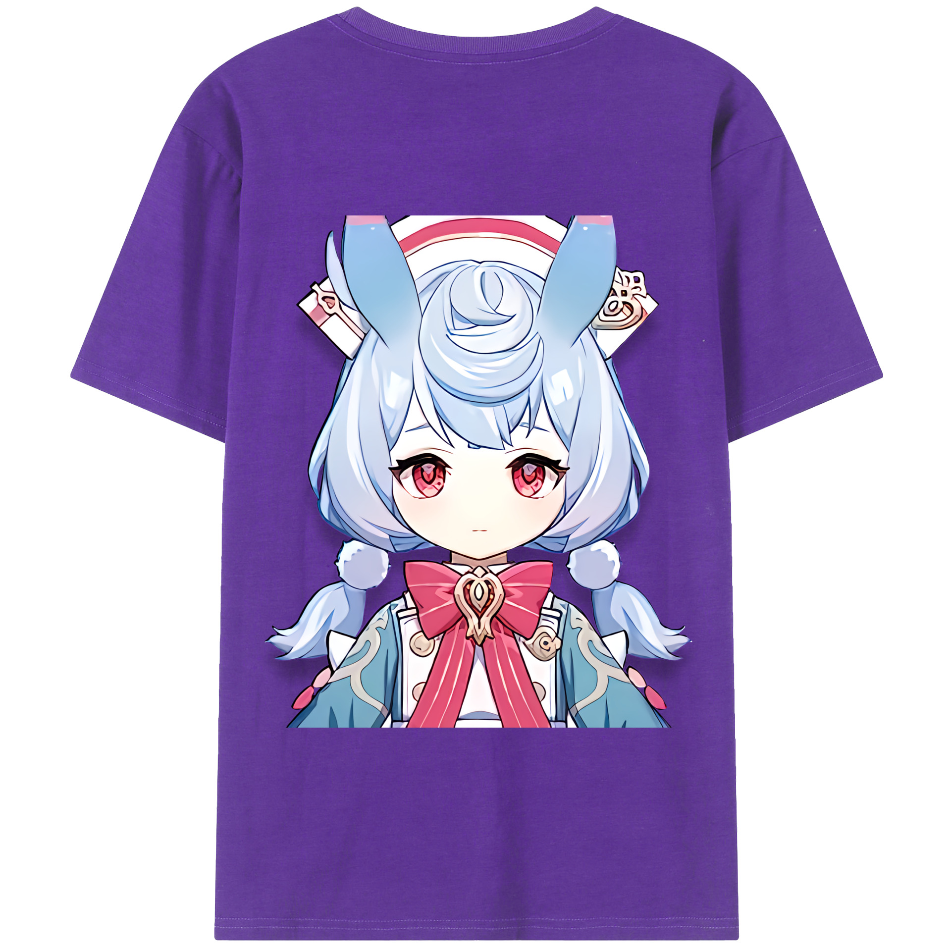 げんし神 シゲウィン genshin Shigewin 綿100％半袖Tシャツ（背面プリント）