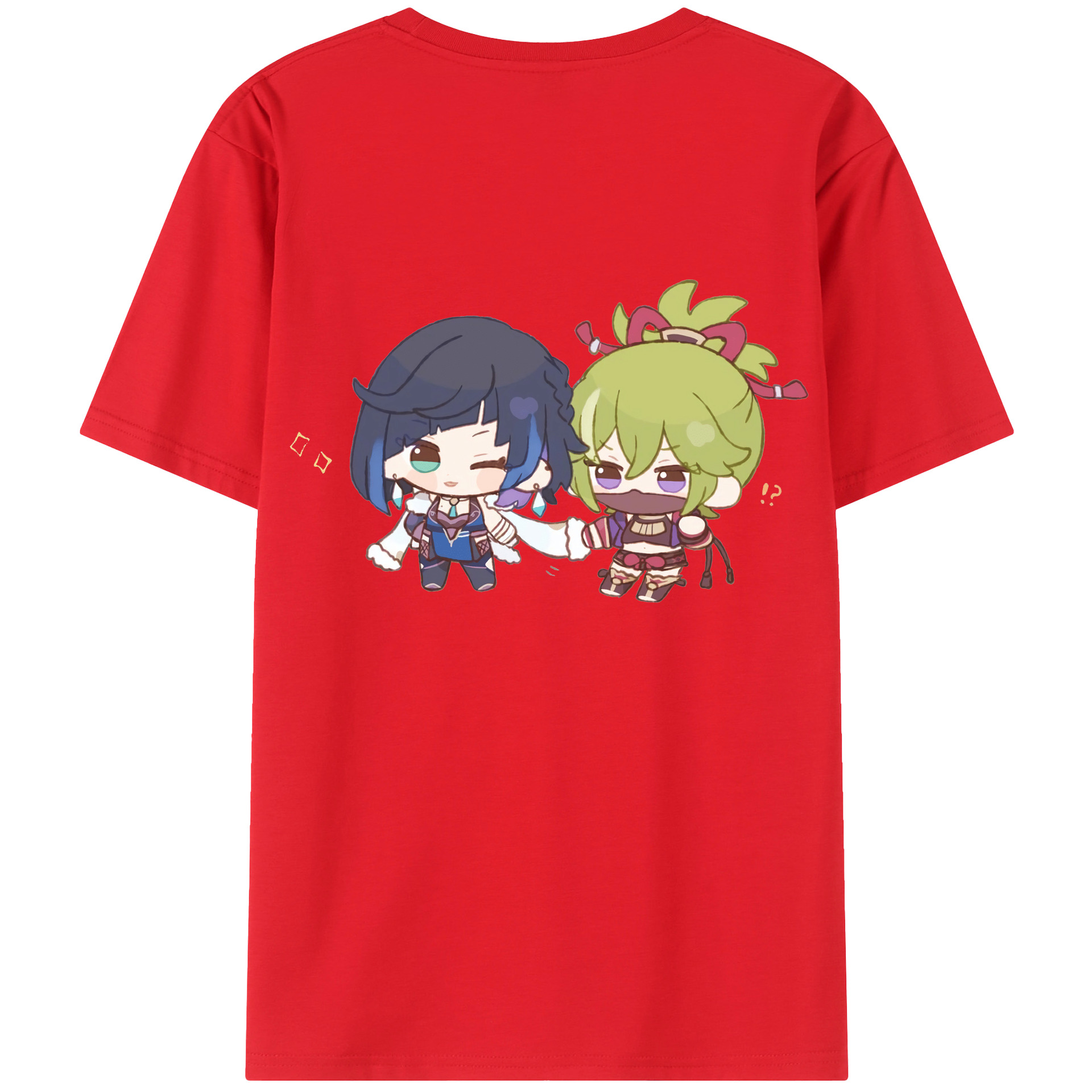 げんし神  久岐忍 くき しのぶ genshin Kuki Shinobu 綿100％半袖Tシャツ（背面プリント）