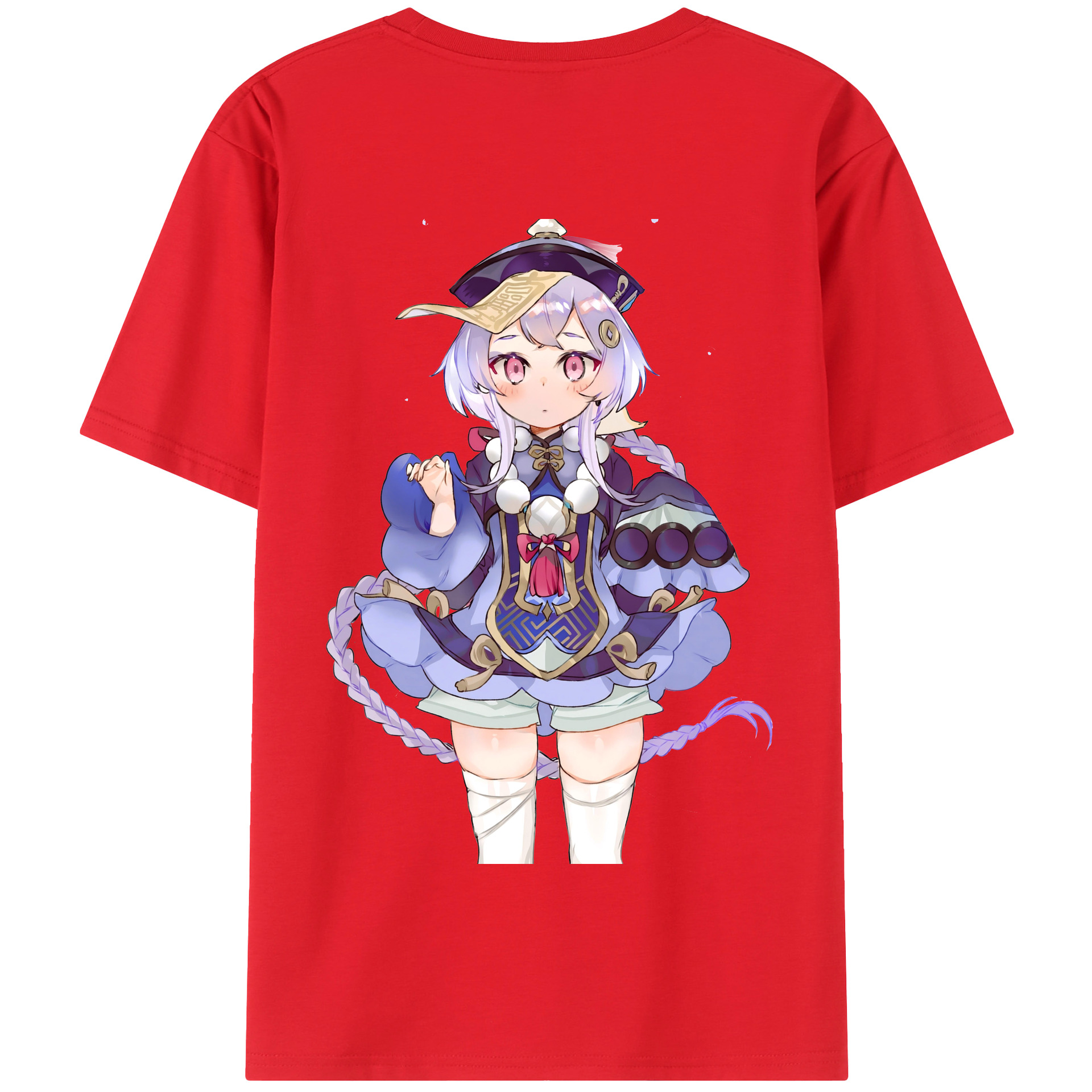 げんし神 七七 なな  genshin Nana 綿100％半袖Tシャツ（背面プリント）
