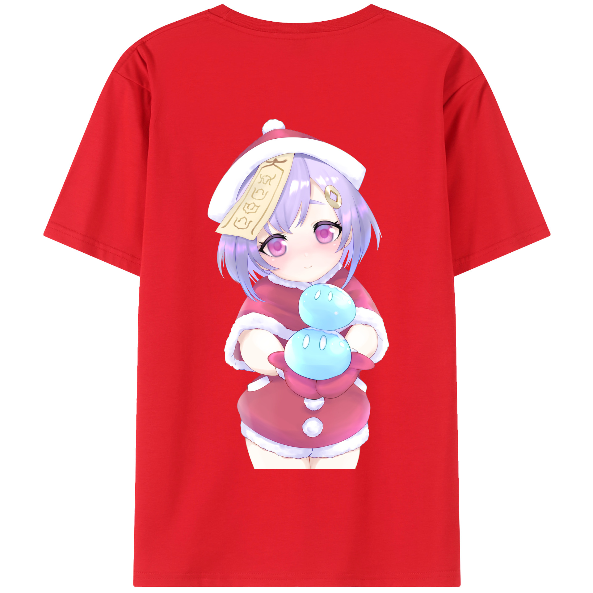 げんし神 七七 なな  genshin Nana 綿100％半袖Tシャツ（背面プリント）
