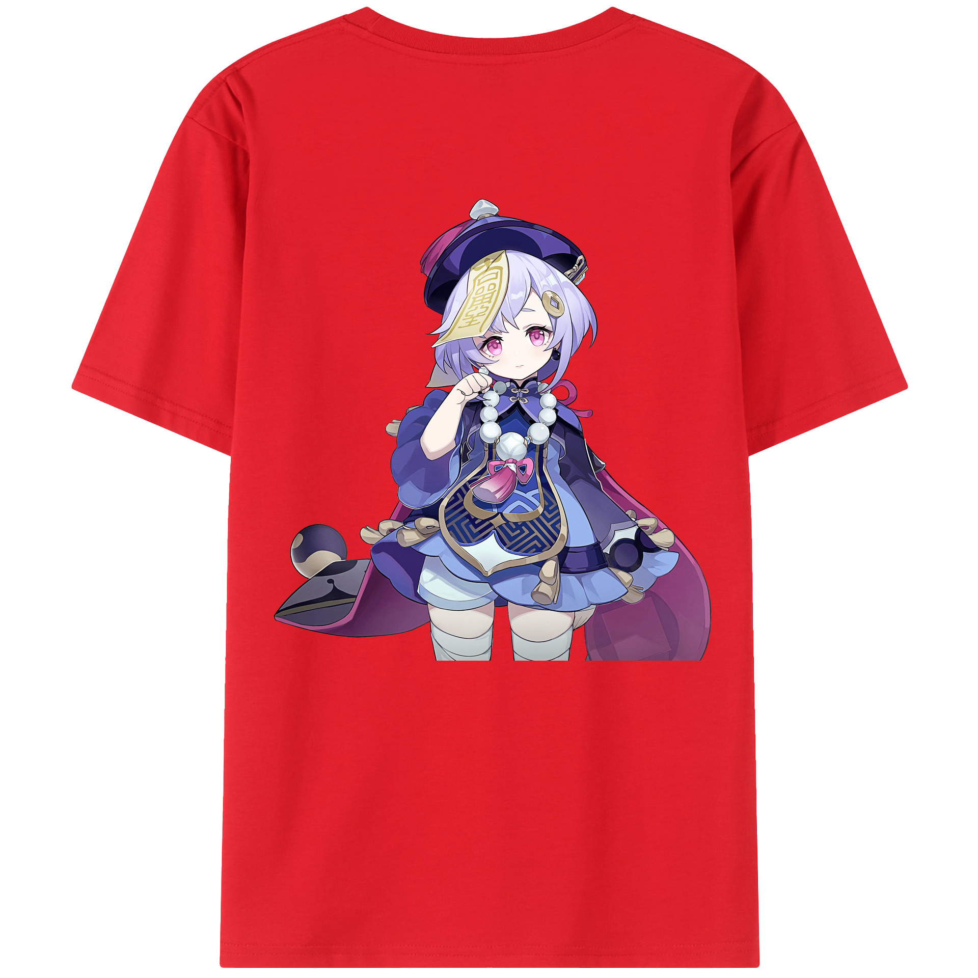 げんし神 七七 なな  genshin Nana 綿100％半袖Tシャツ（背面プリント）