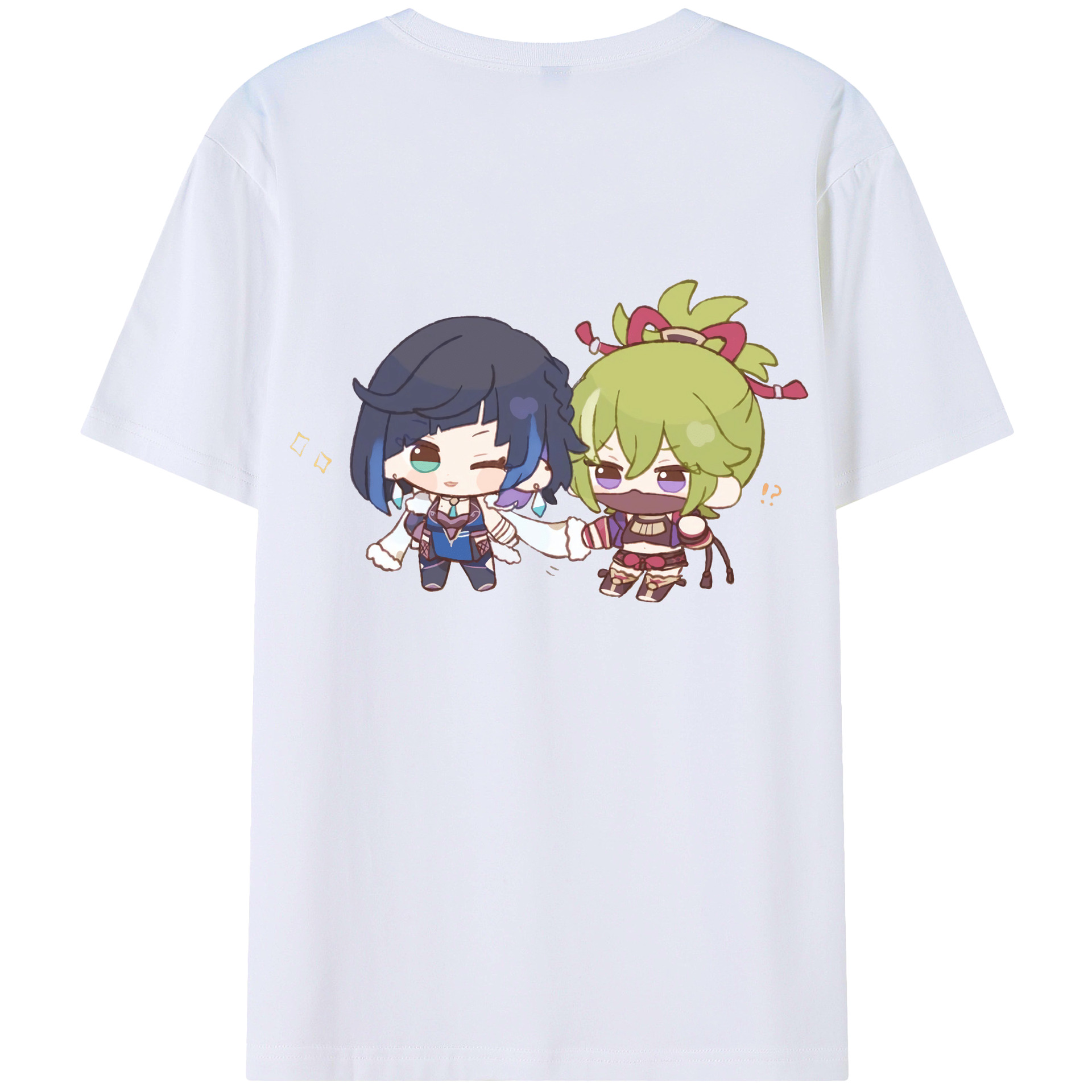 げんし神  久岐忍 くき しのぶ genshin Kuki Shinobu 綿100％半袖Tシャツ（背面プリント）