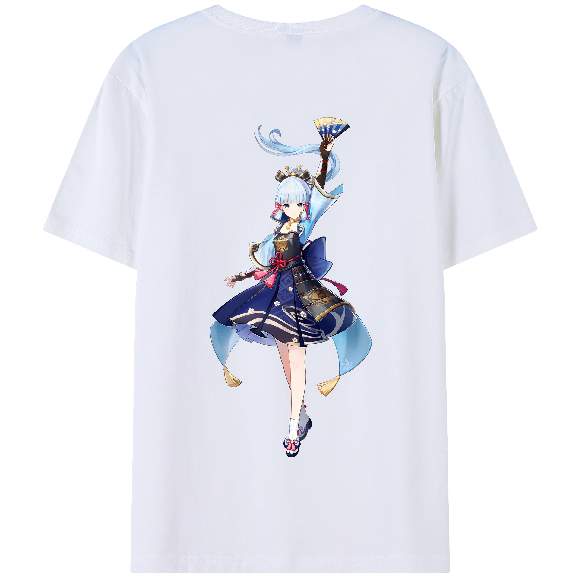 げんし神 神里綾華 神宮寺レン genshin Kamimiya Ren 綿100％半袖Tシャツ（背面プリント）