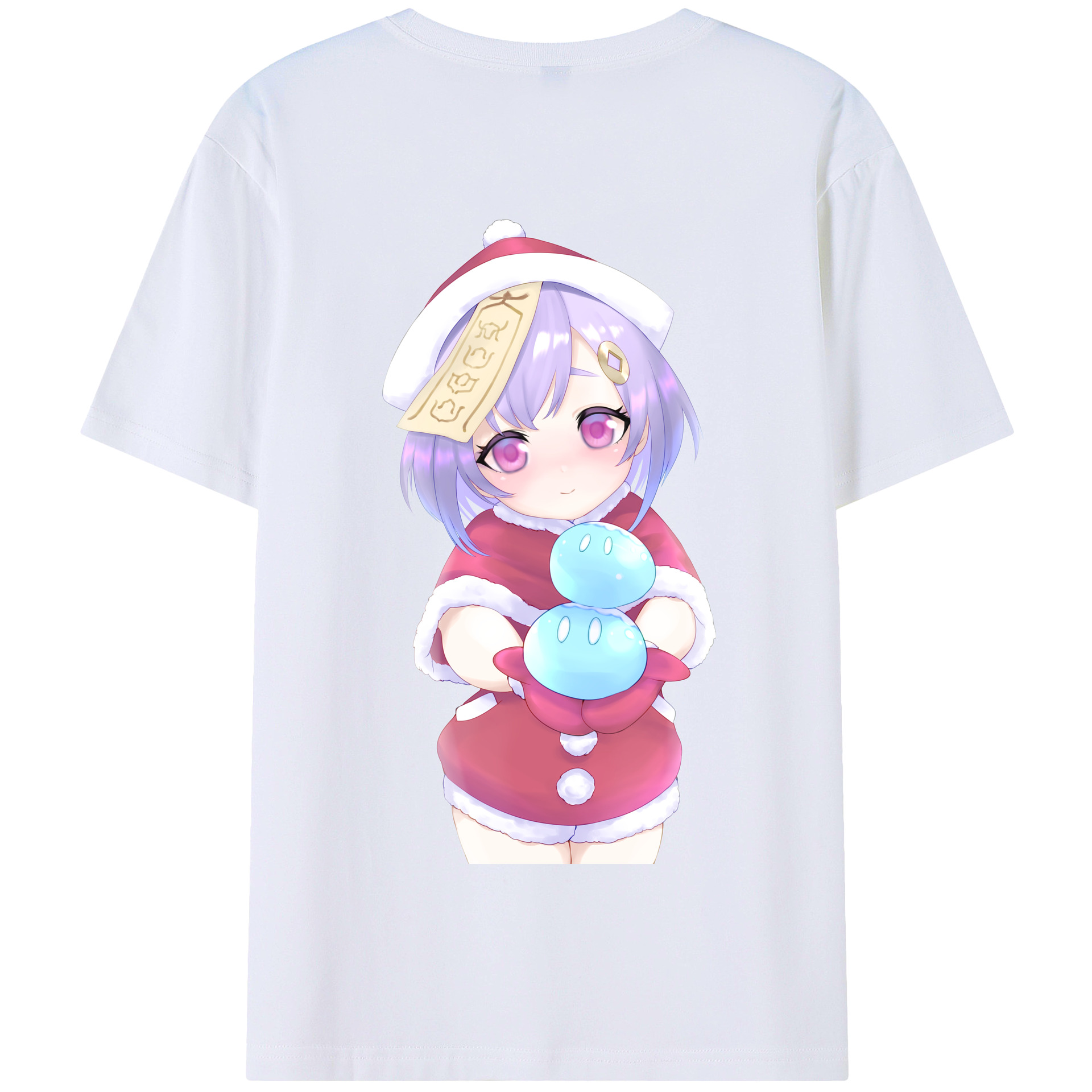 げんし神 七七 なな  genshin Nana 綿100％半袖Tシャツ（背面プリント）