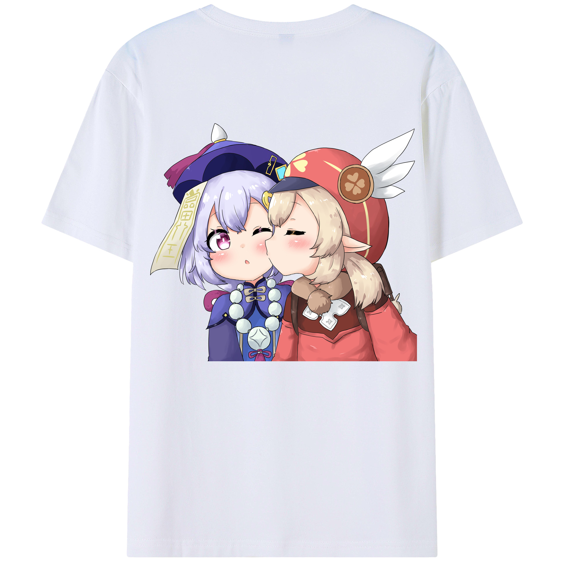 げんし神 七七 なな  genshin Nana 綿100％半袖Tシャツ（背面プリント）