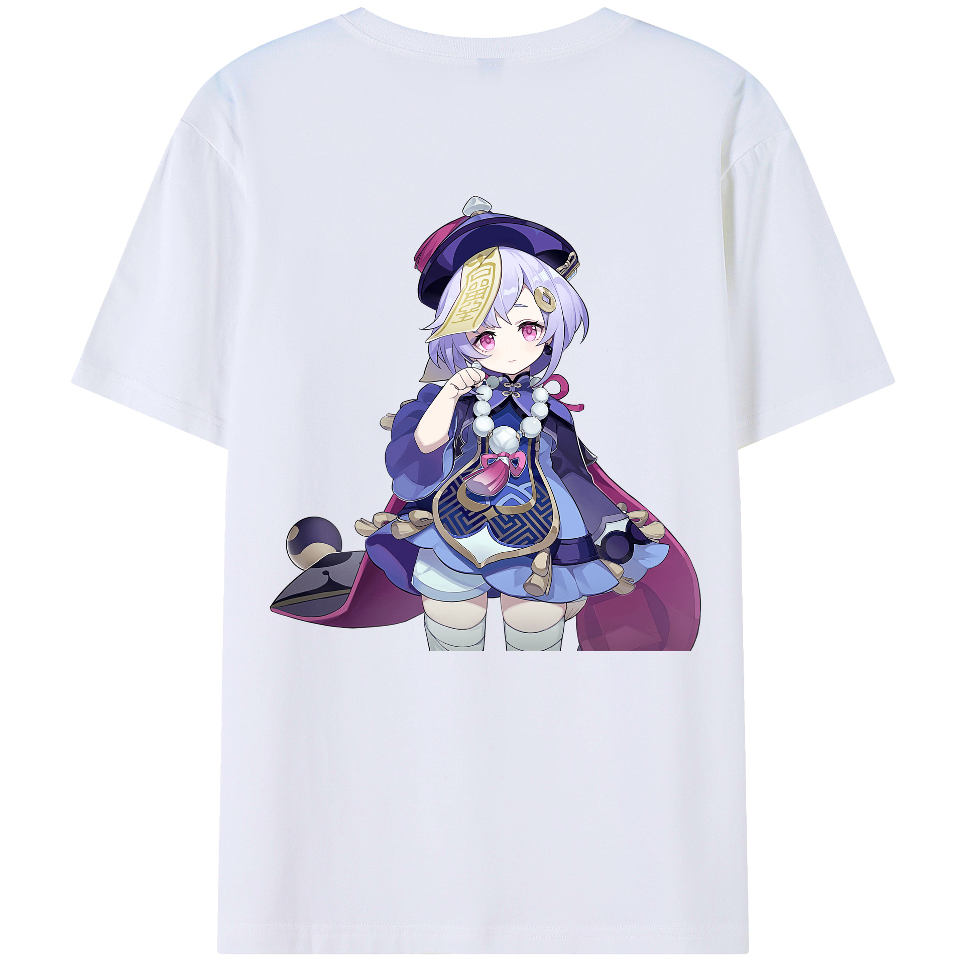 げんし神 七七 なな  genshin Nana 綿100％半袖Tシャツ（背面プリント）