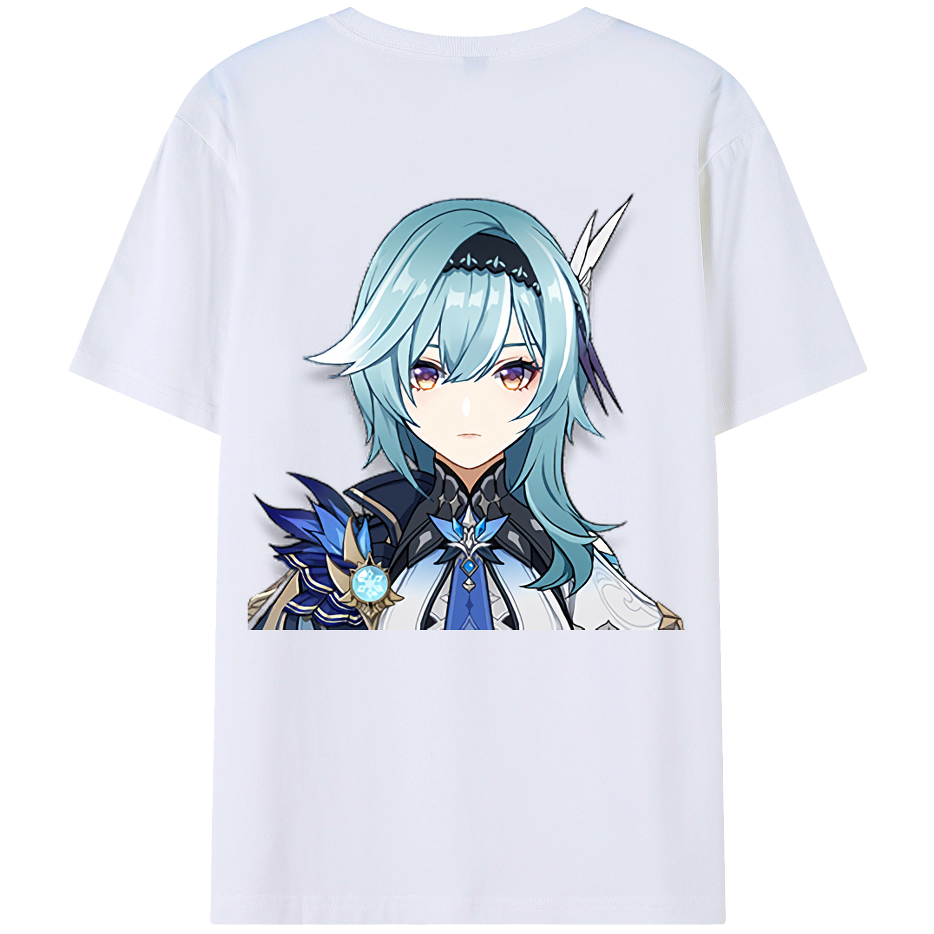 げんし神 优菈 ゆうら genshin Yūra 綿100％半袖Tシャツ（背面プリント）
