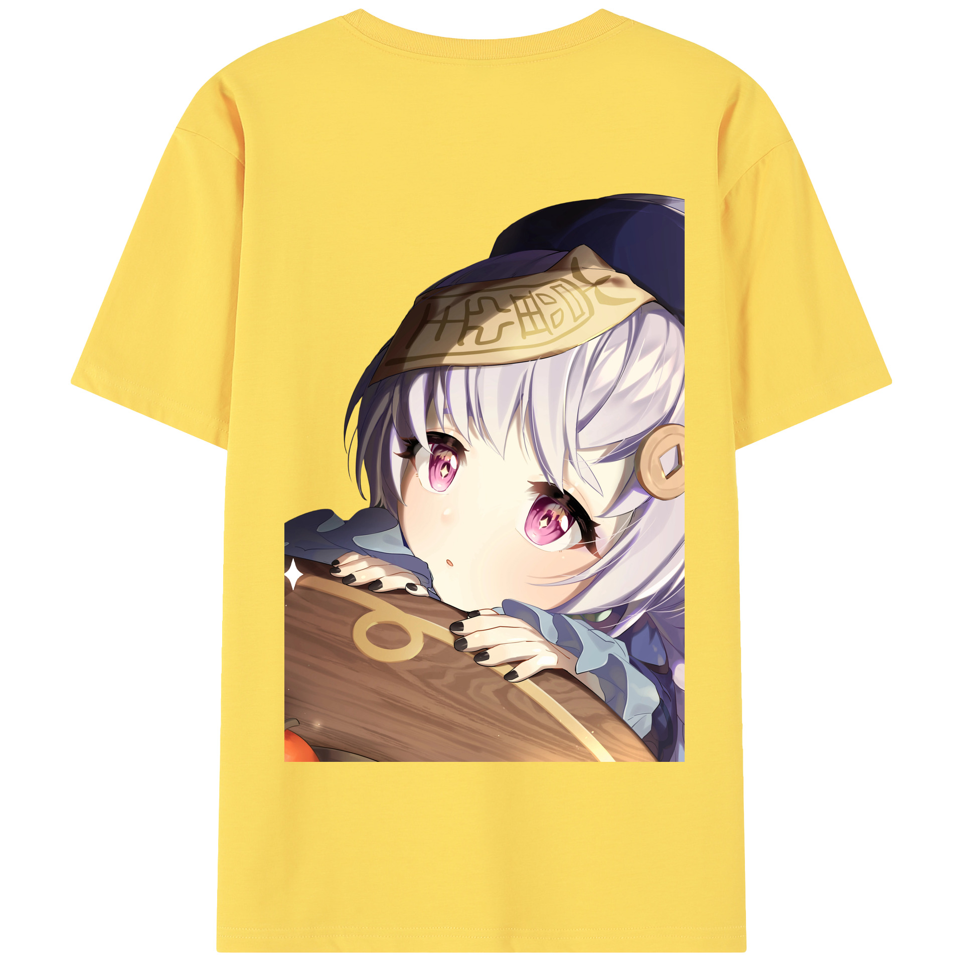 げんし神 七七 なな  genshin Nana 綿100％半袖Tシャツ（背面プリント）