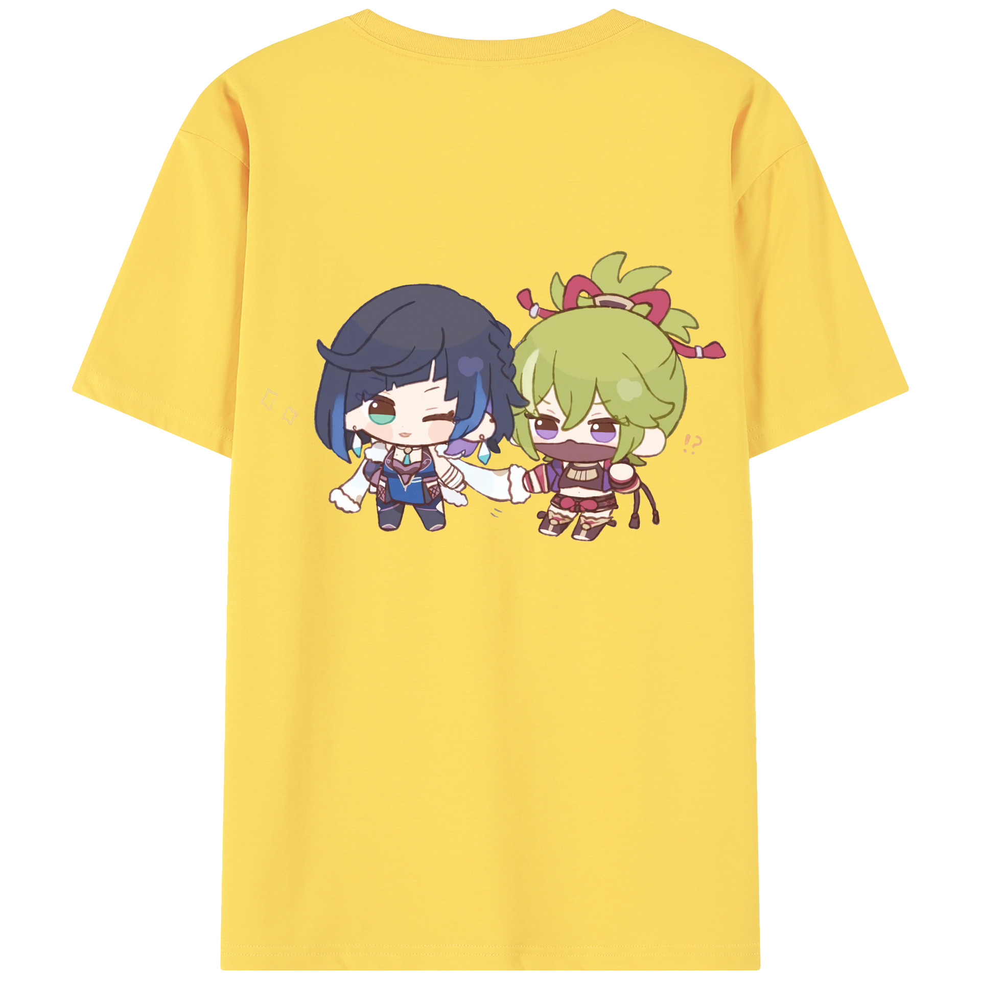 げんし神  久岐忍 くき しのぶ genshin Kuki Shinobu 綿100％半袖Tシャツ（背面プリント）
