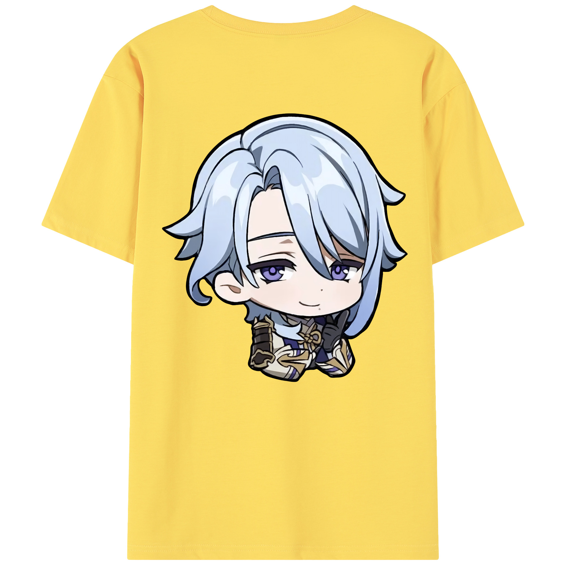 げんし神 神里綾人 かみさとあやと genshin Kamisato Ayato 綿100％半袖Tシャツ（背面プリント）