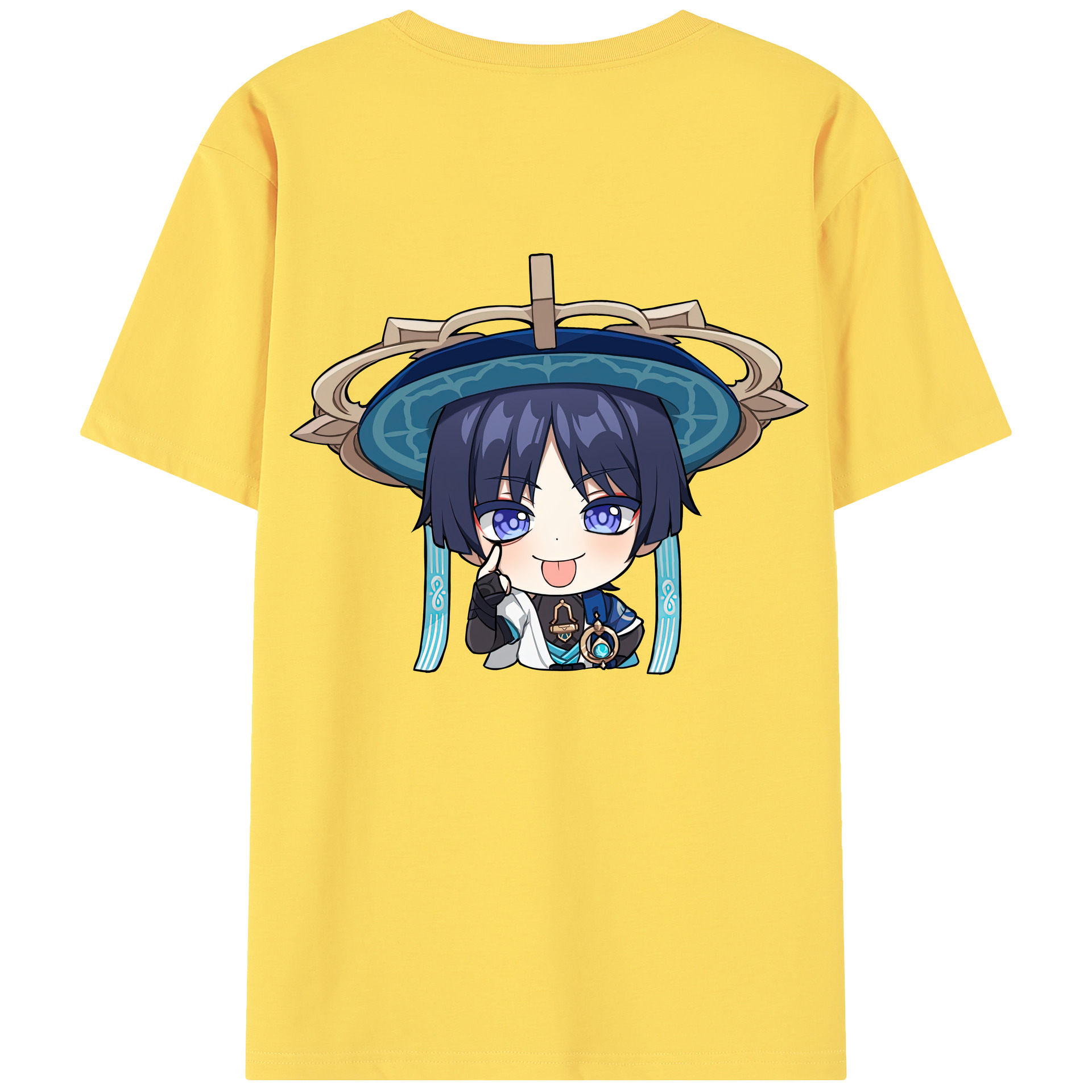 げんし神 さんペい genshin Sanpei 綿100％半袖Tシャツ（背面プリント）