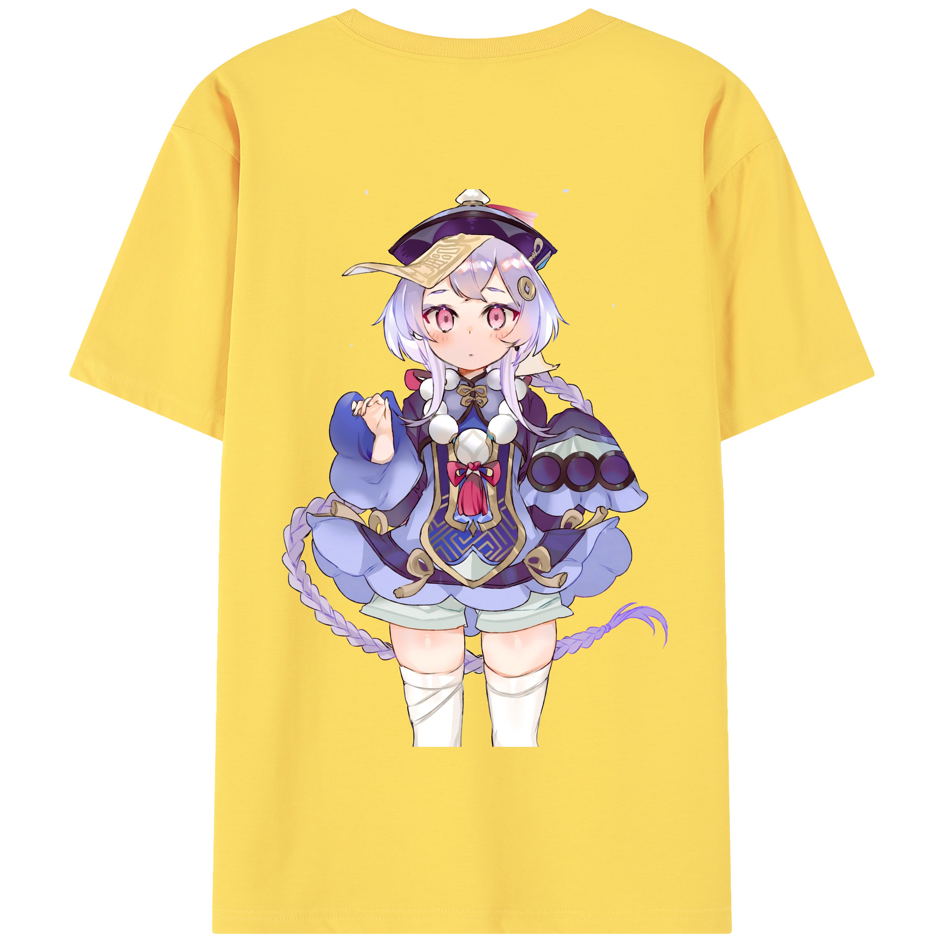 げんし神 七七 なな  genshin Nana 綿100％半袖Tシャツ（背面プリント）