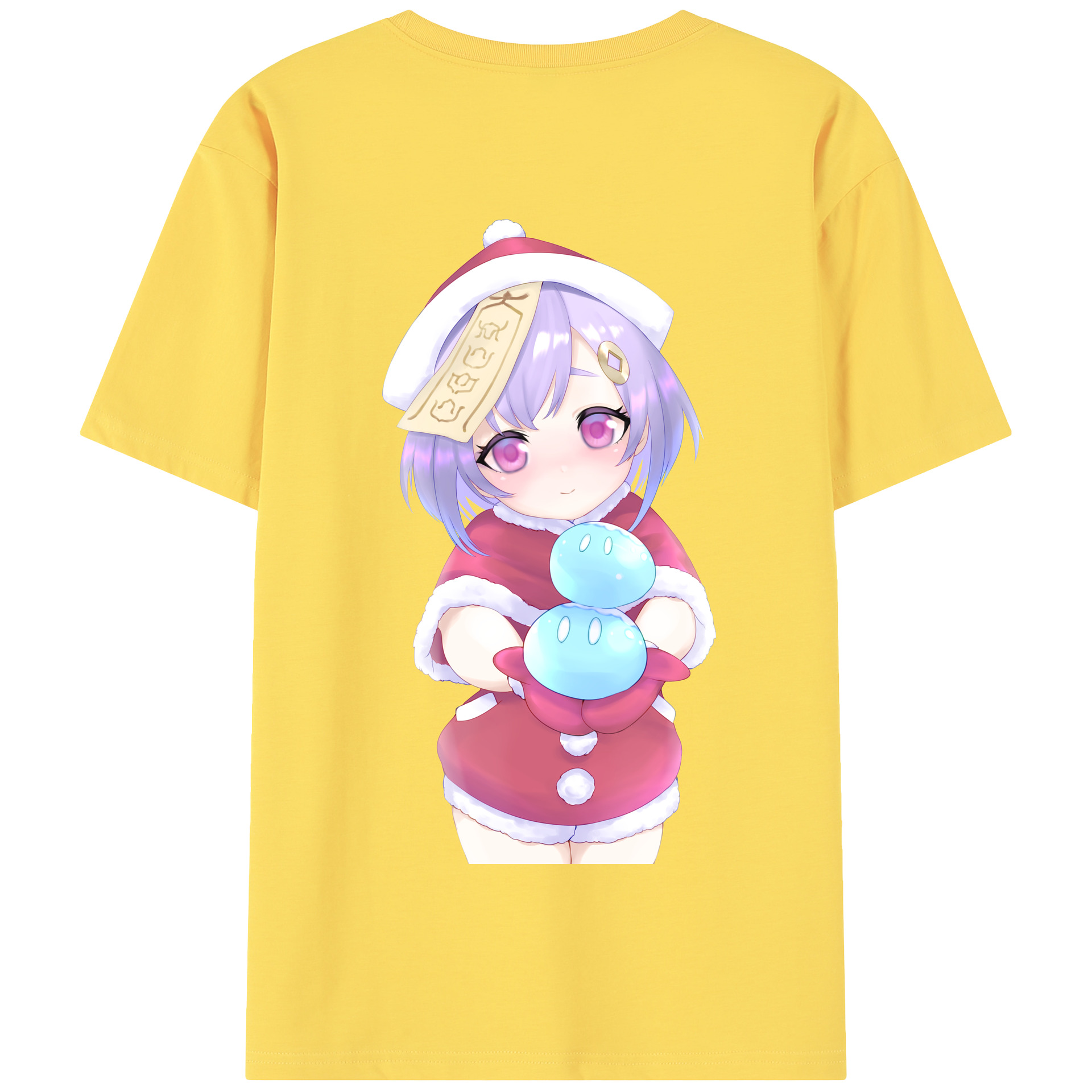 げんし神 七七 なな  genshin Nana 綿100％半袖Tシャツ（背面プリント）