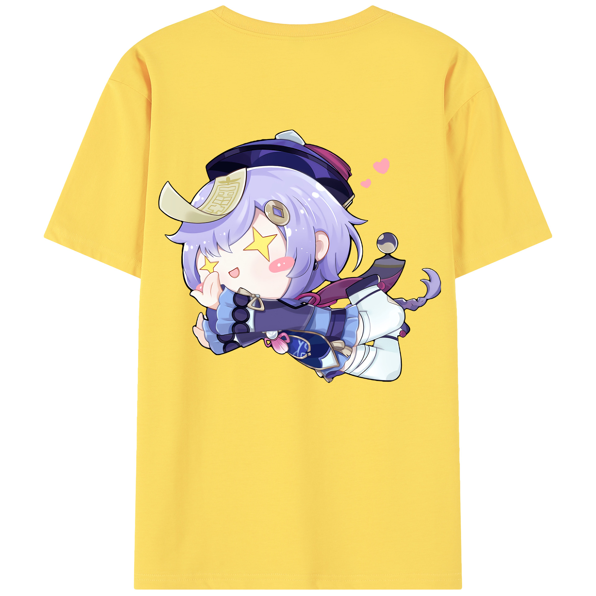 げんし神 七七 なな  genshin Nana 綿100％半袖Tシャツ（背面プリント）