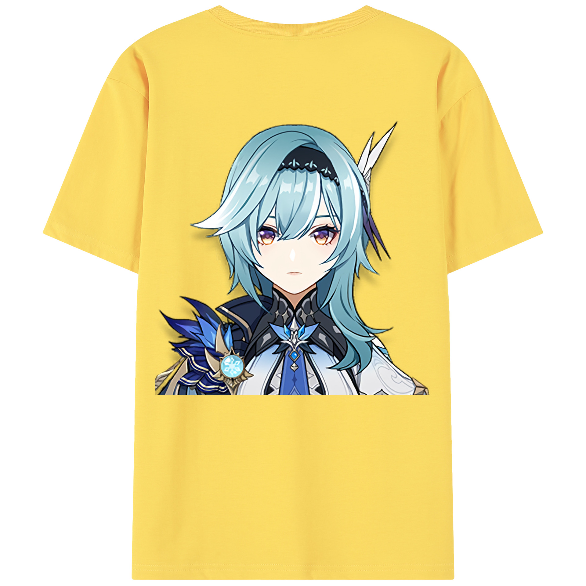 げんし神 优菈 ゆうら genshin Yūra 綿100％半袖Tシャツ（背面プリント）