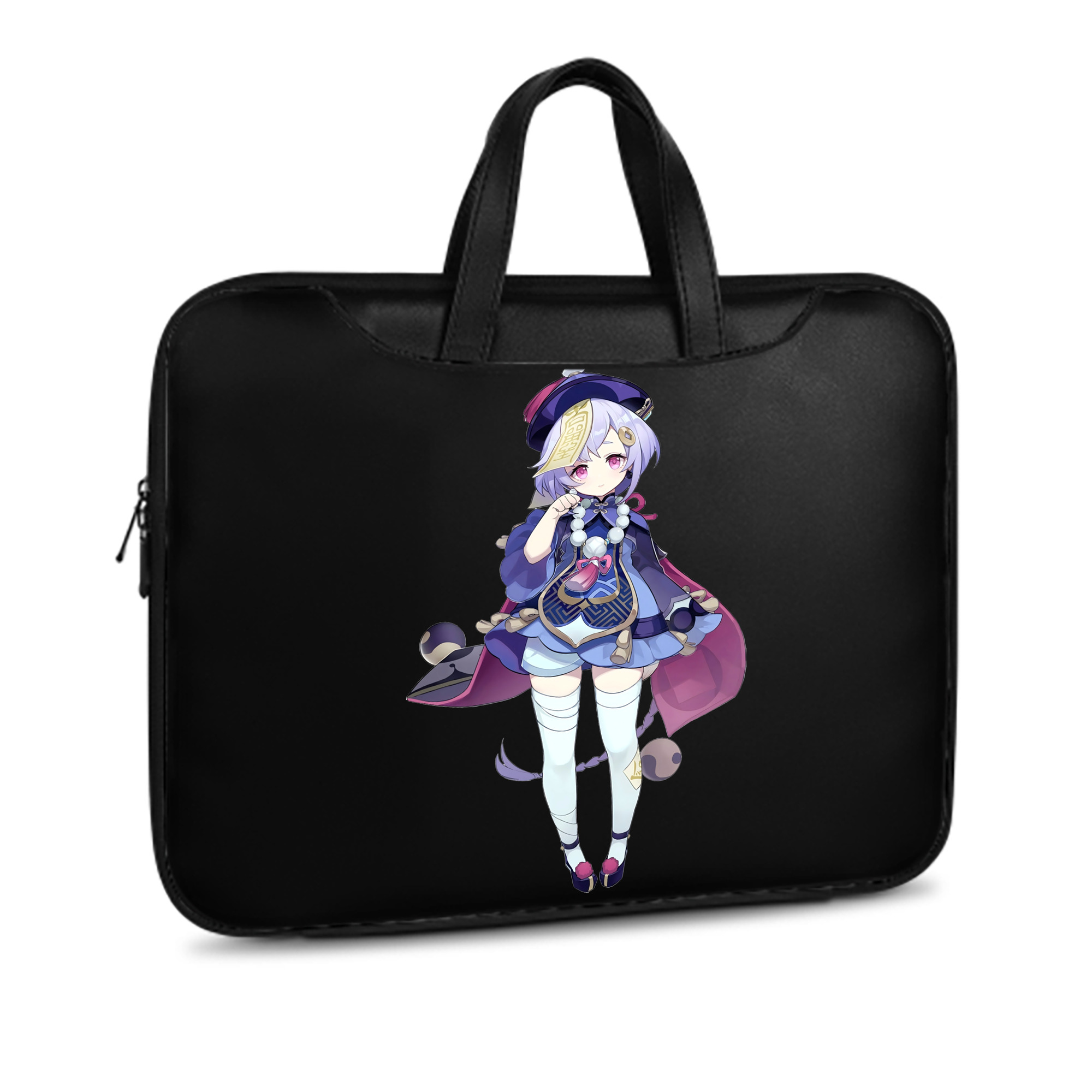 げんし神 七七 なな  genshin Nana レザーラップトップバッグ　ノートパソコンケース
