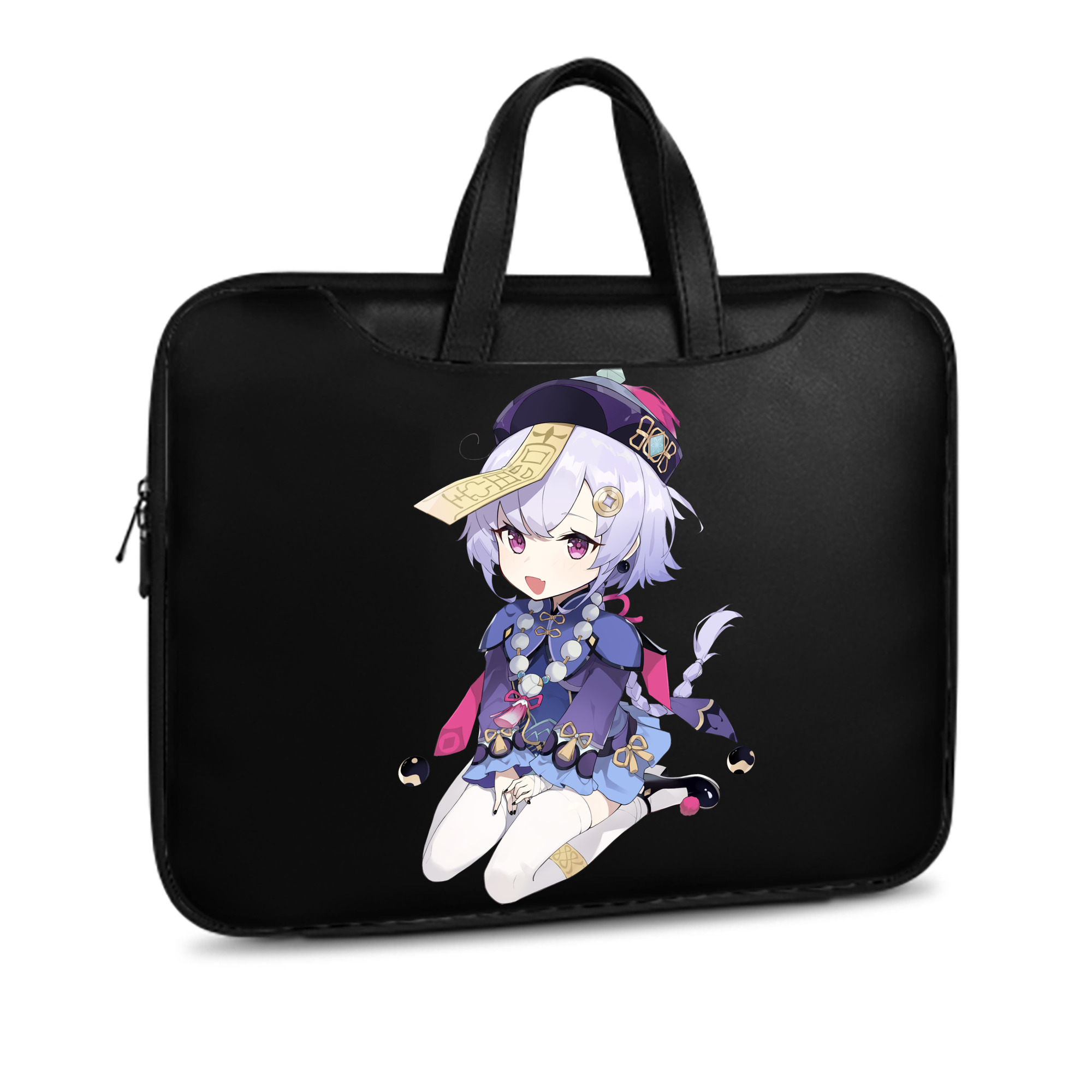 げんし神 七七 なな  genshin Nana レザーラップトップバッグ　ノートパソコンケース