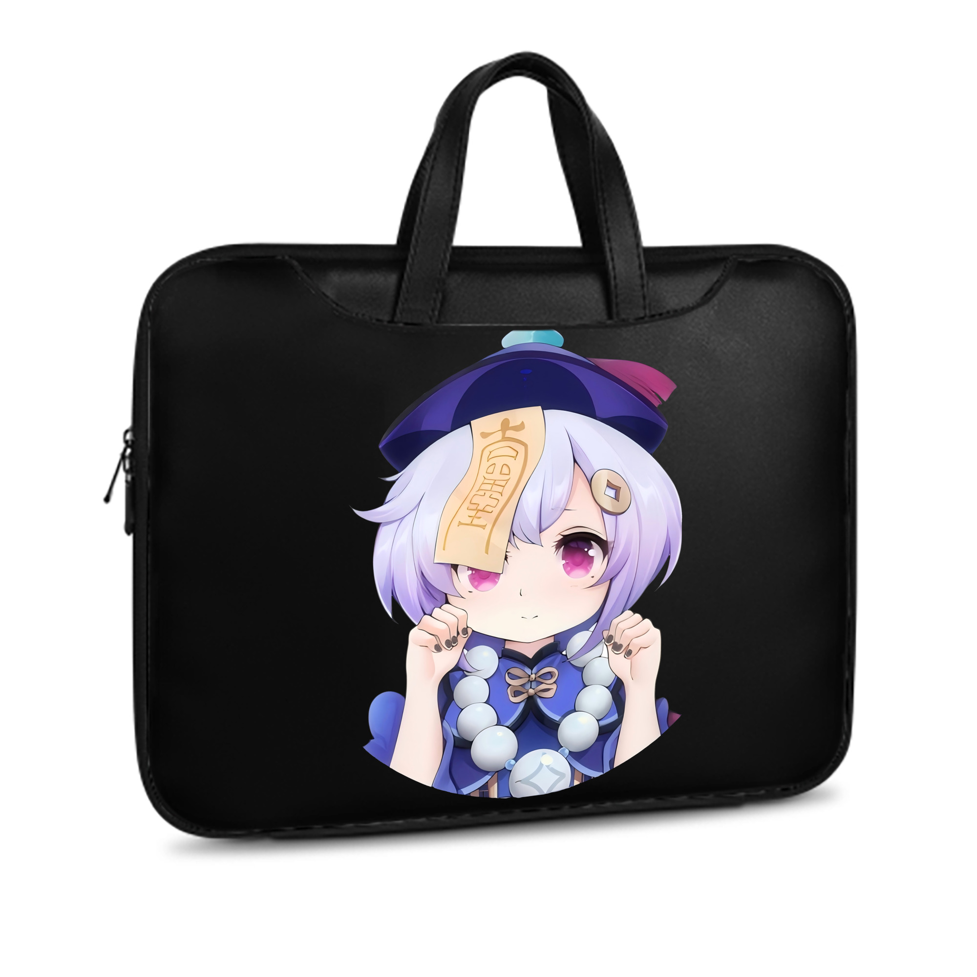 げんし神 七七 なな  genshin Nana レザーラップトップバッグ　ノートパソコンケース