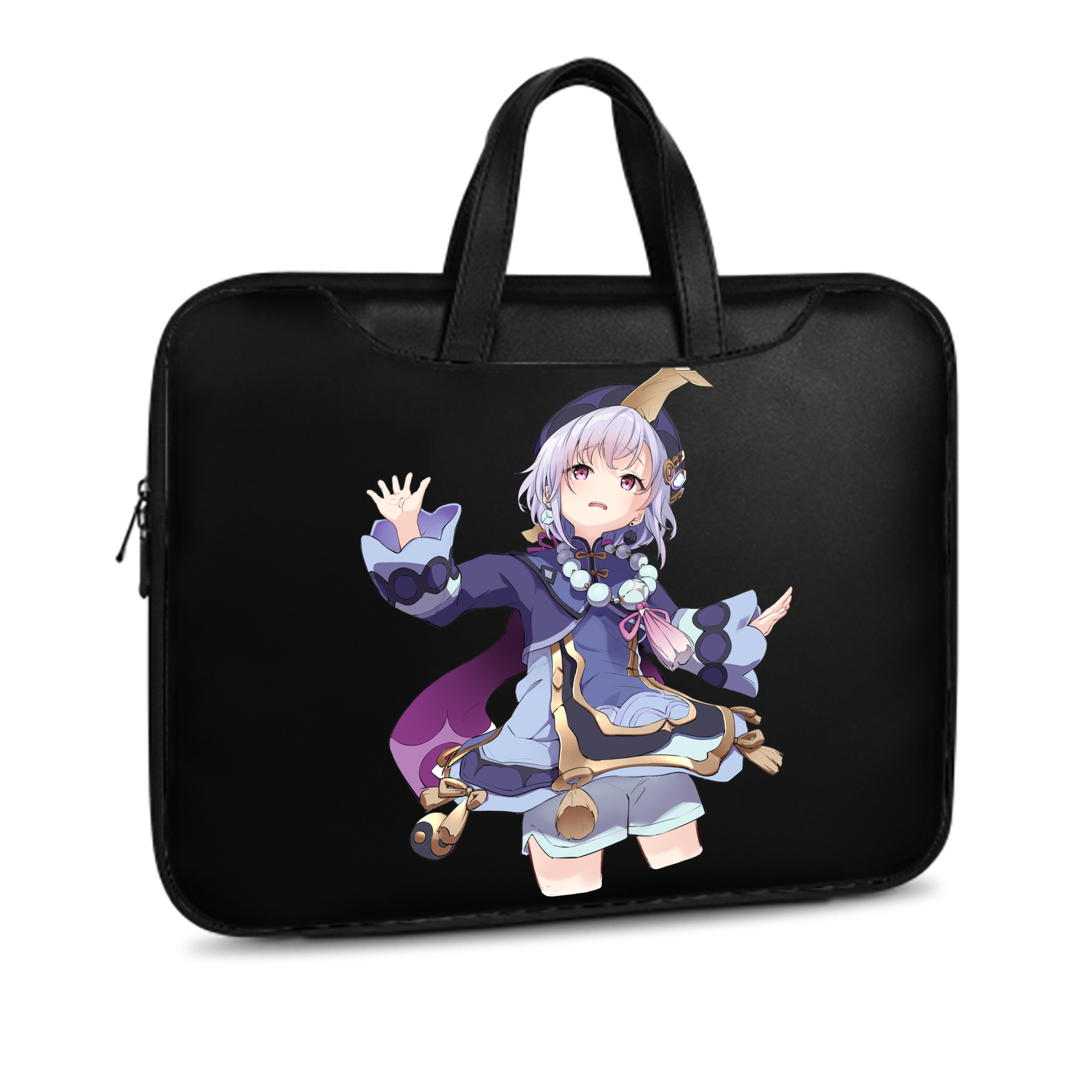 げんし神 七七 なな  genshin Nana レザーラップトップバッグ　ノートパソコンケース