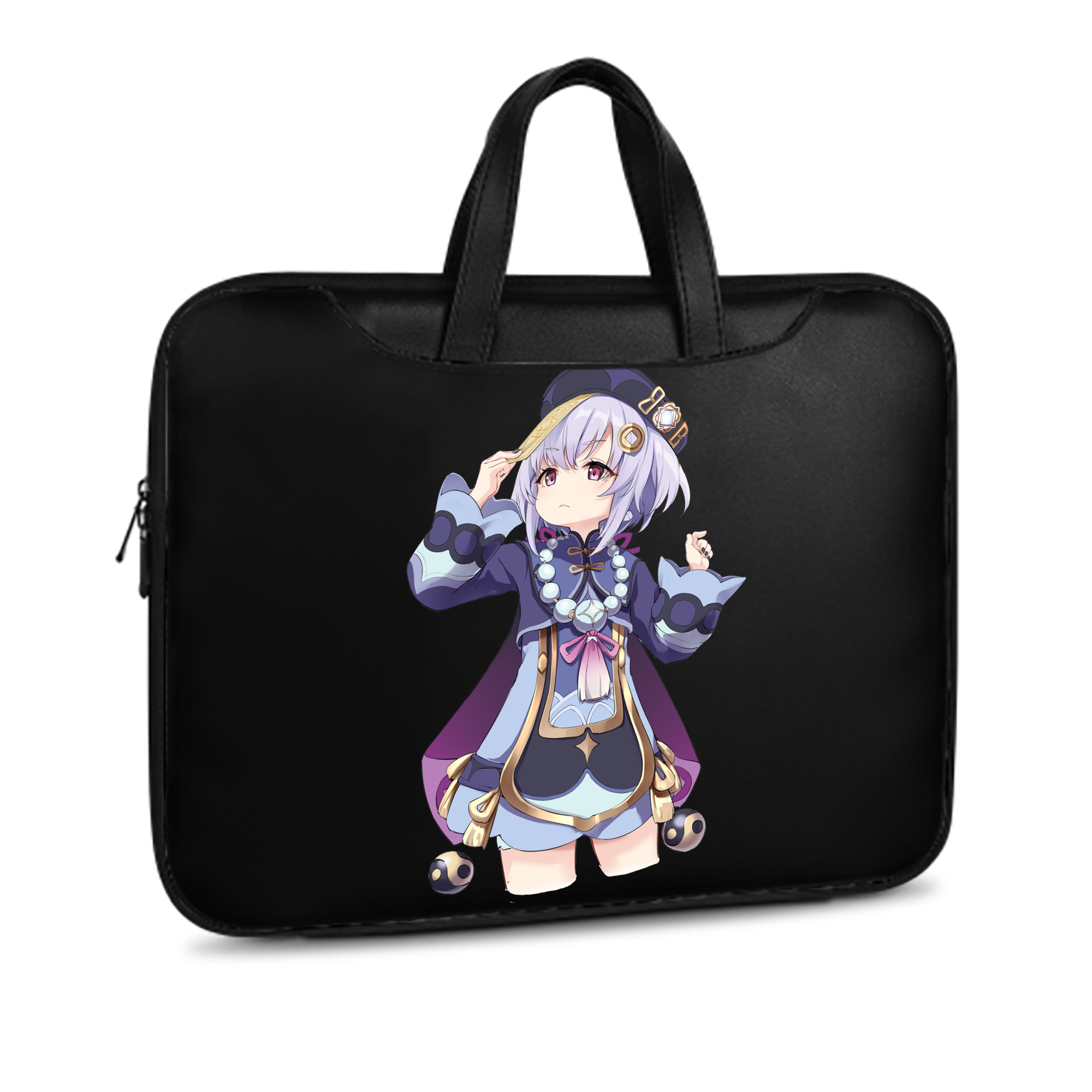 げんし神 七七 なな  genshin Nana レザーラップトップバッグ　ノートパソコンケース