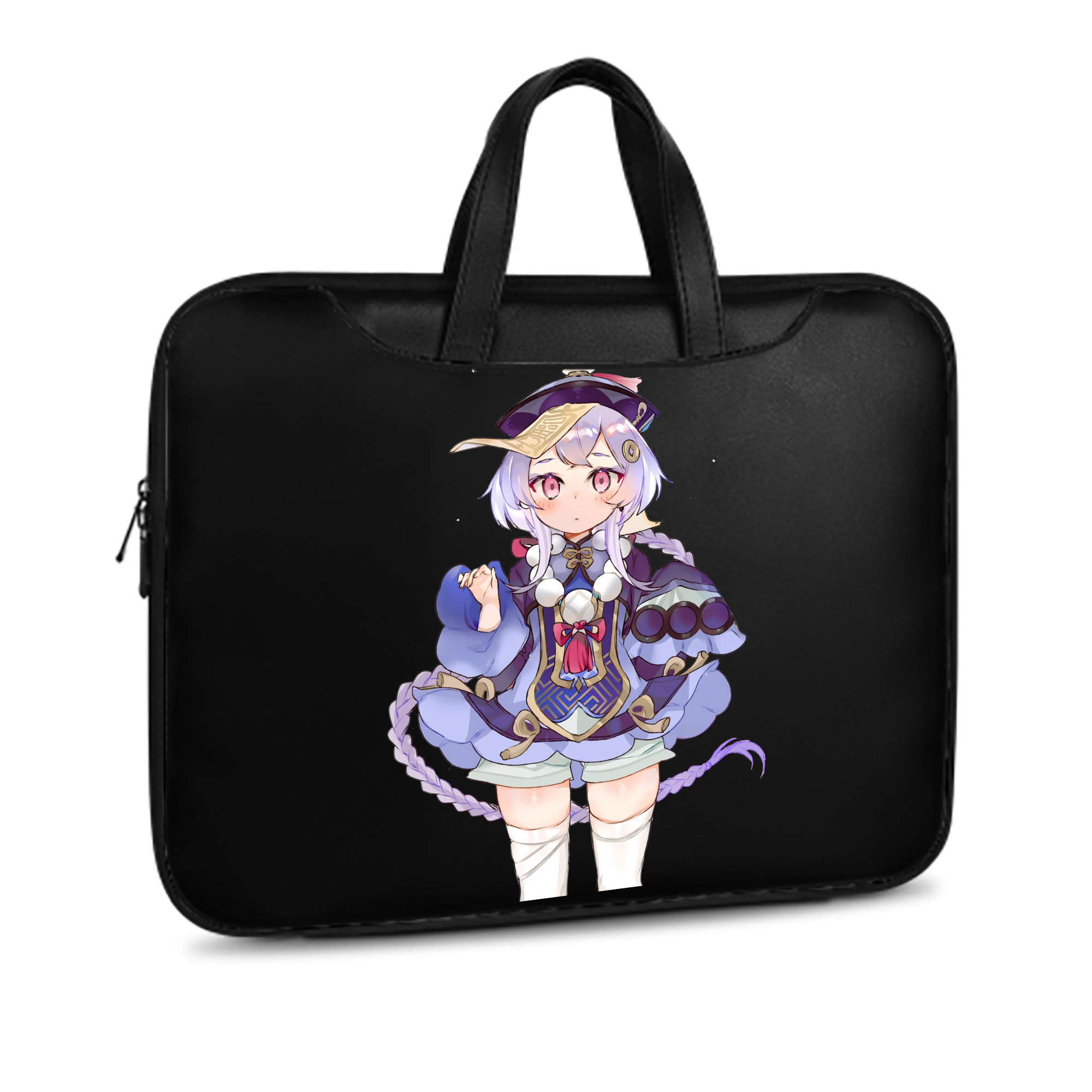 げんし神 七七 なな  genshin Nana レザーラップトップバッグ　ノートパソコンケース