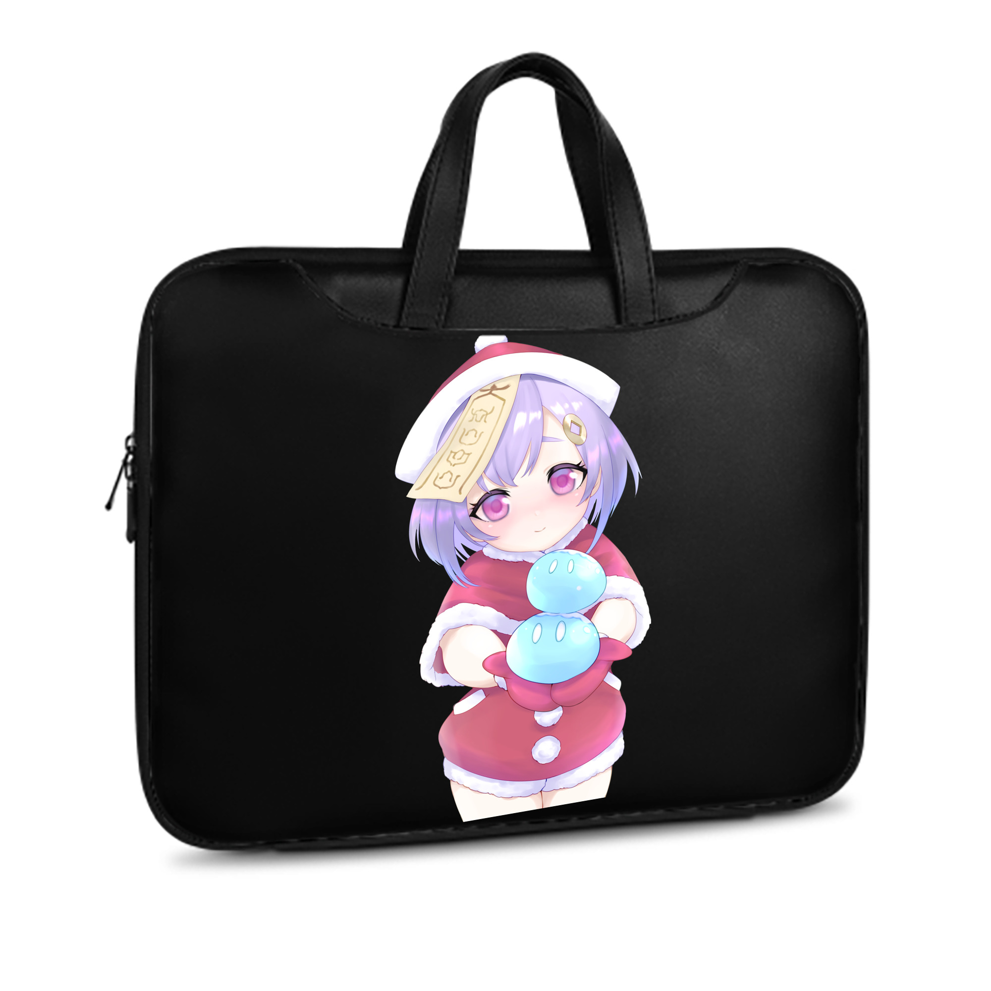 げんし神 七七 なな  genshin Nana レザーラップトップバッグ　ノートパソコンケース