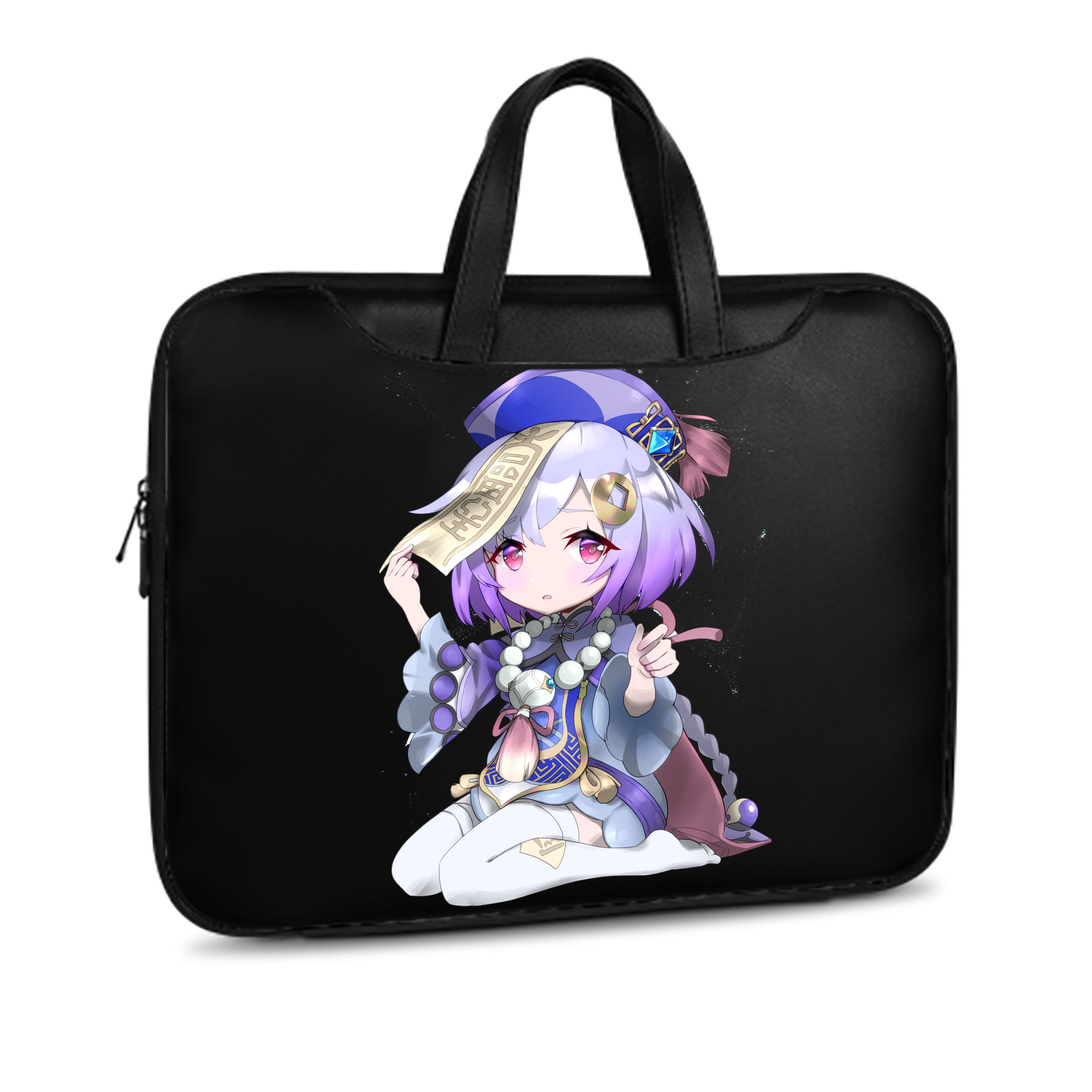 げんし神 七七 なな  genshin Nana レザーラップトップバッグ　ノートパソコンケース