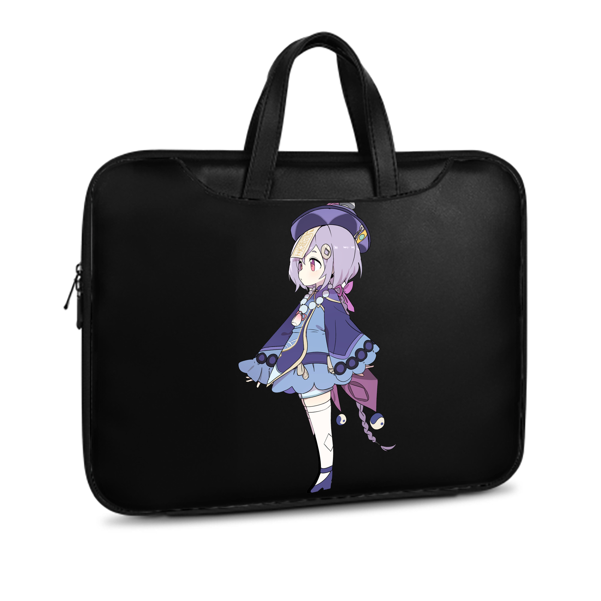 げんし神 七七 なな  genshin Nana レザーラップトップバッグ　ノートパソコンケース
